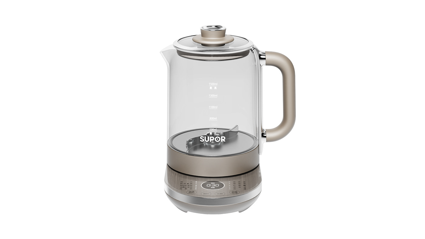 small home appliances，product design，Health pot，sample reels，Mixing pot，kettle，