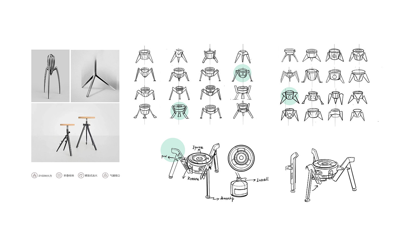 outdoors，camping，industrial design，product design，camping outfit，