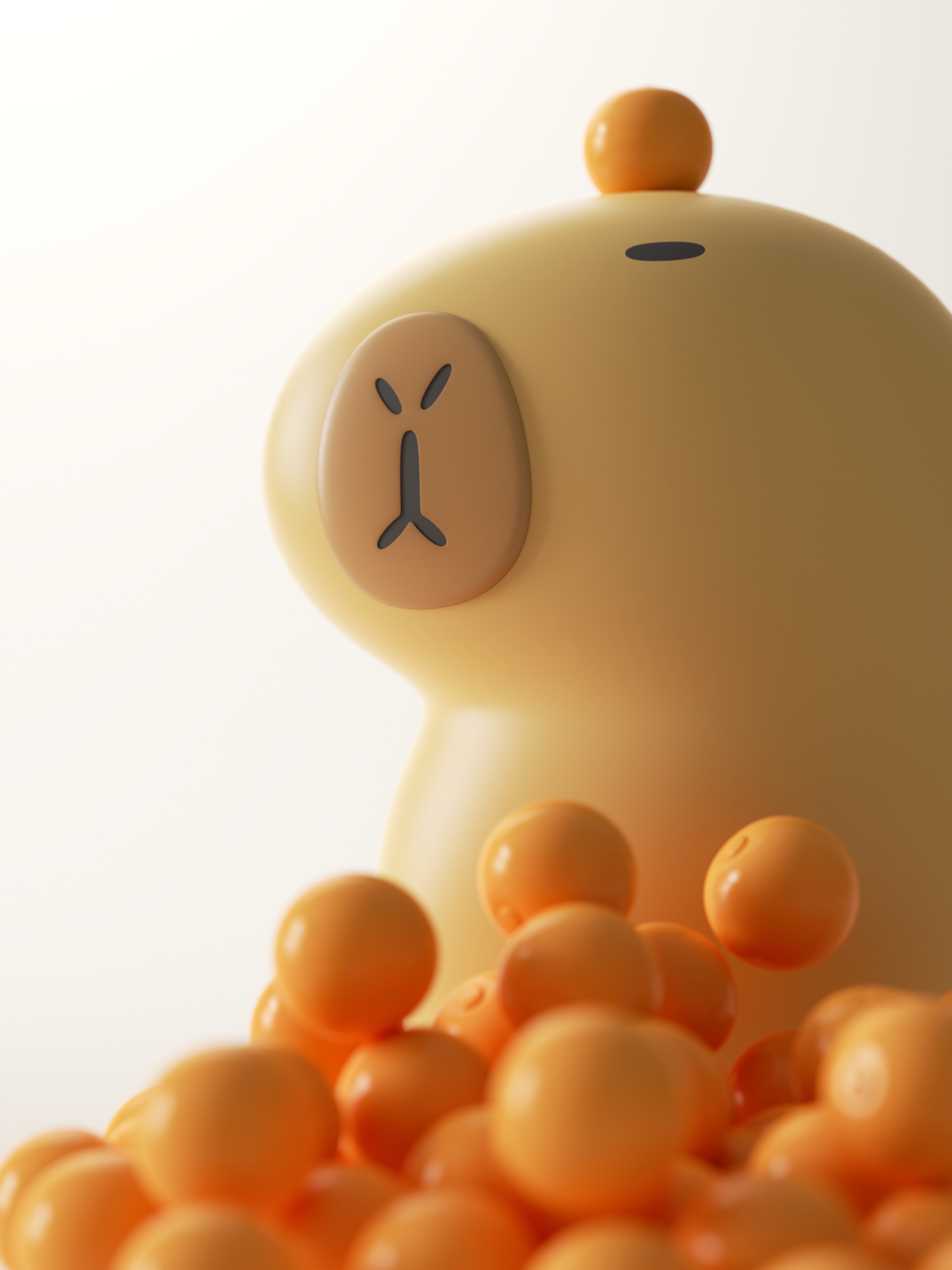 Kabi Barra，Capybara，Hand warmer，