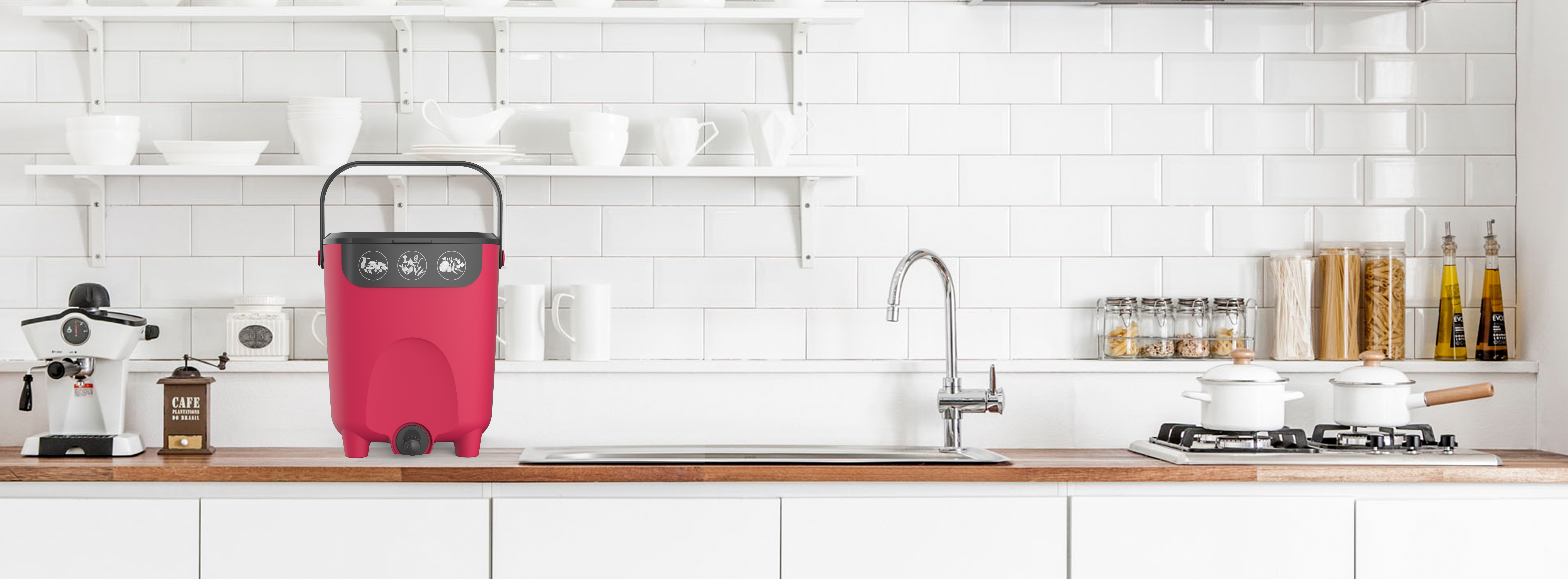 garbage collection，Kitchen Waste，Fat bucket，