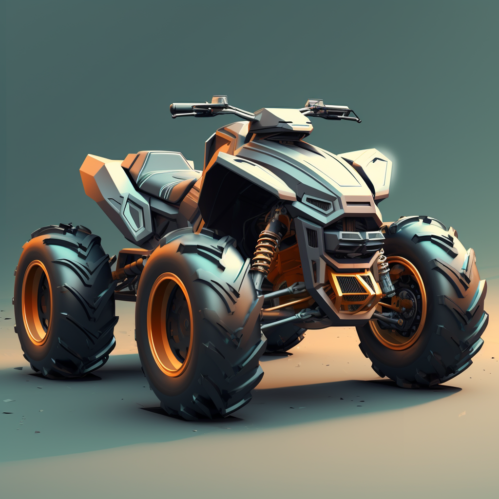 midjourney，AI design，ATV，Off-road vehicle，Dirt car，
