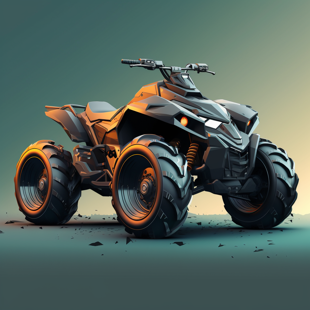 midjourney，AI design，ATV，Off-road vehicle，Dirt car，