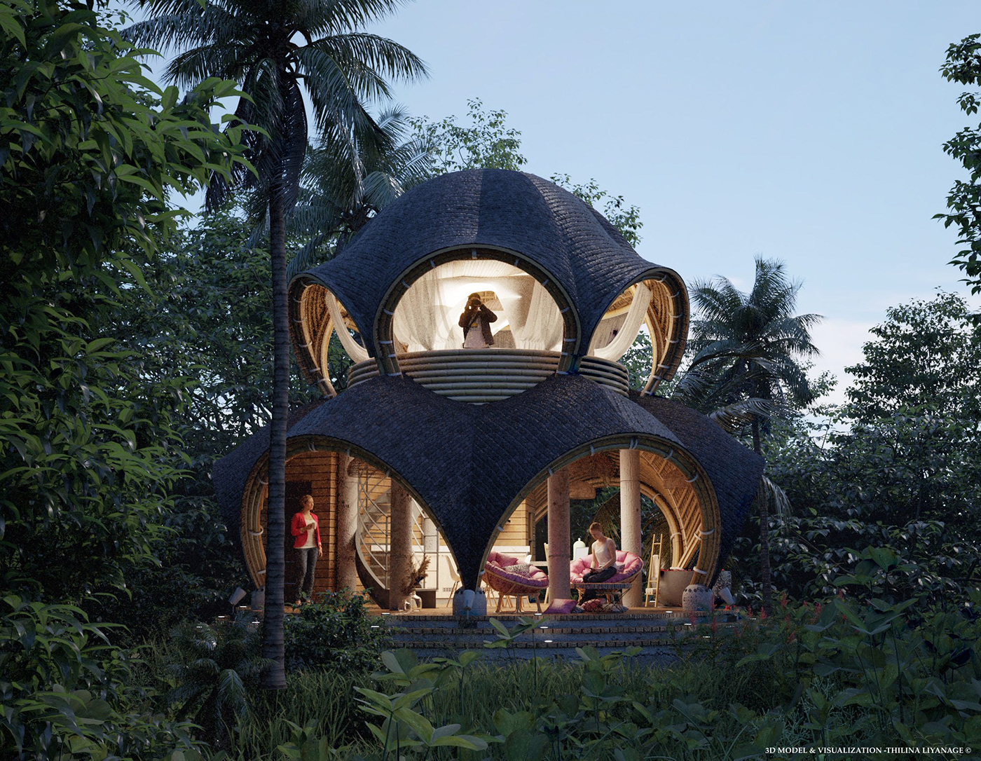 villa，Architecture，house，environmental design，