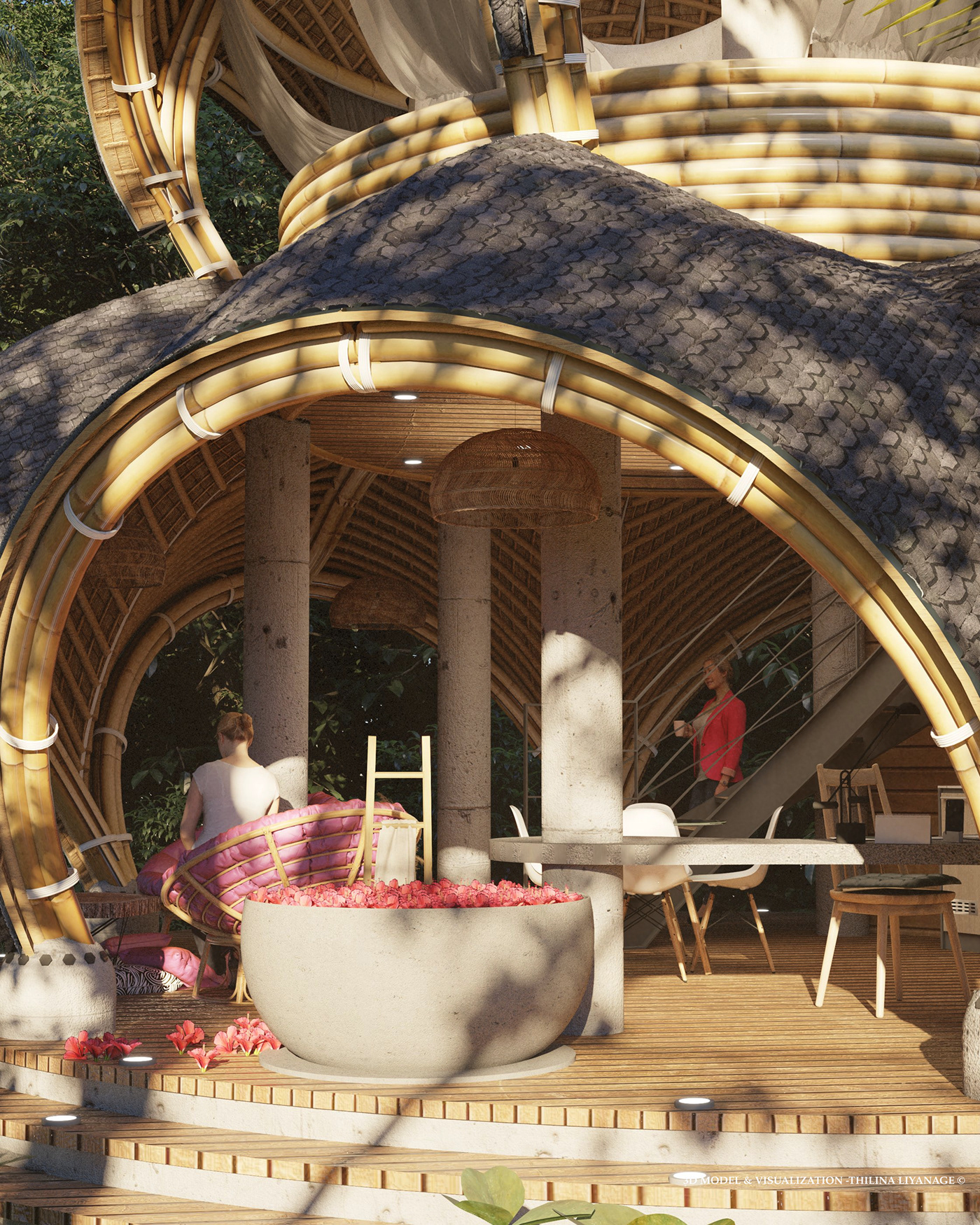 villa，Architecture，house，environmental design，