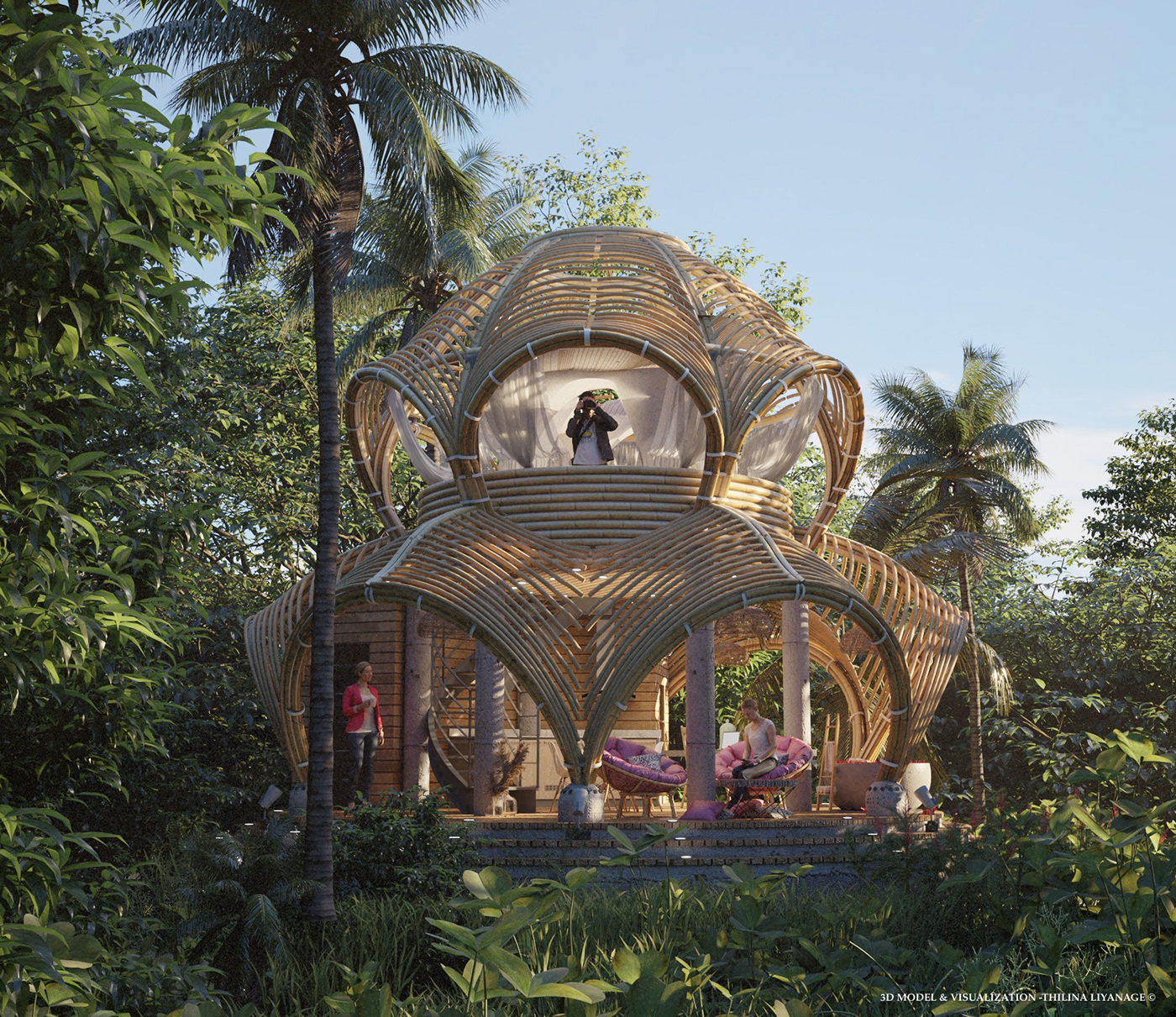 villa，Architecture，house，environmental design，