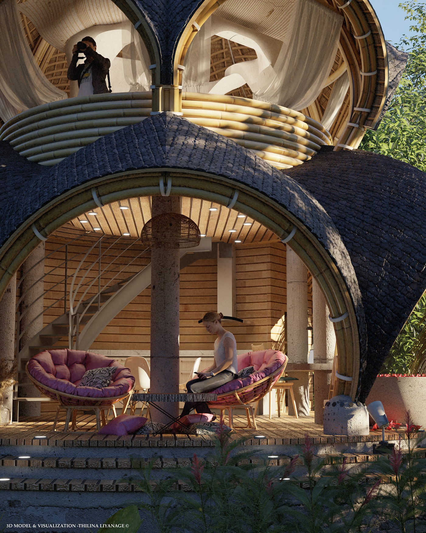 villa，Architecture，house，environmental design，