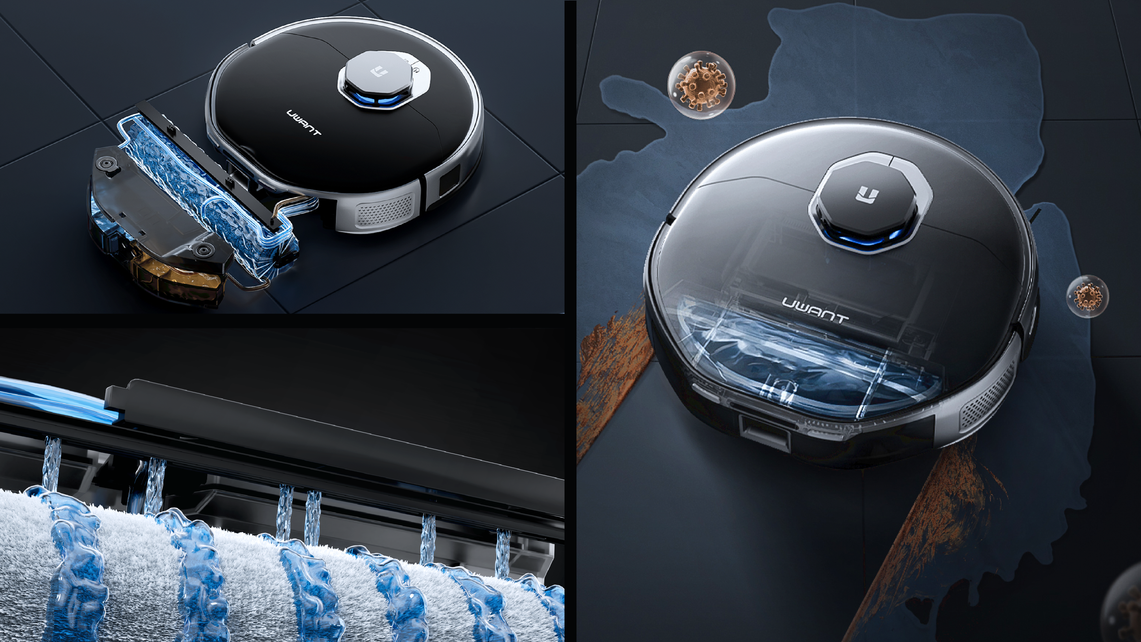 product design，industrial design，Scene rendering，Household appliances，Sweeping robot，Furniture Aesthetics，Intelligent life，