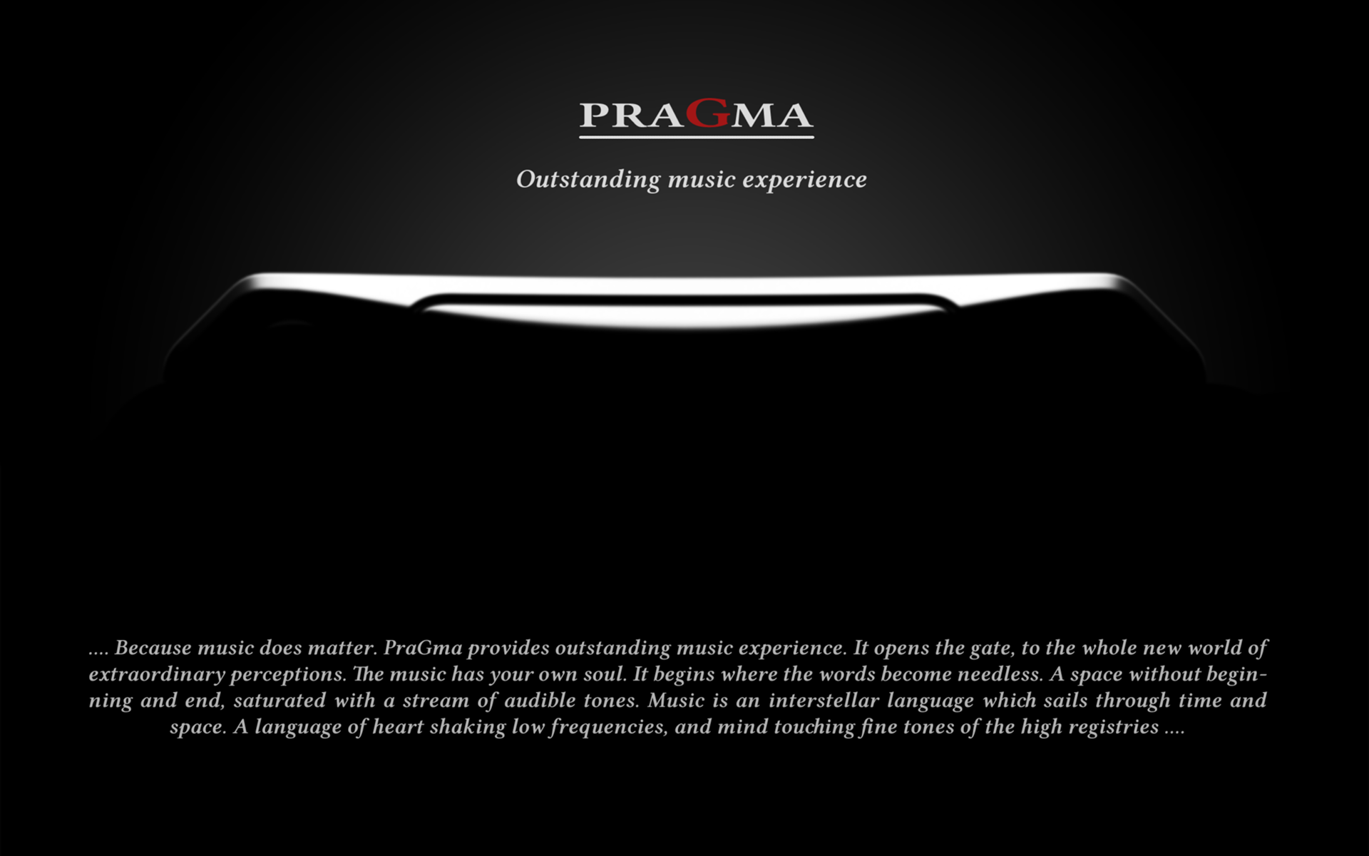 PraGma，Audio system，conceptual design，Primitive sound，