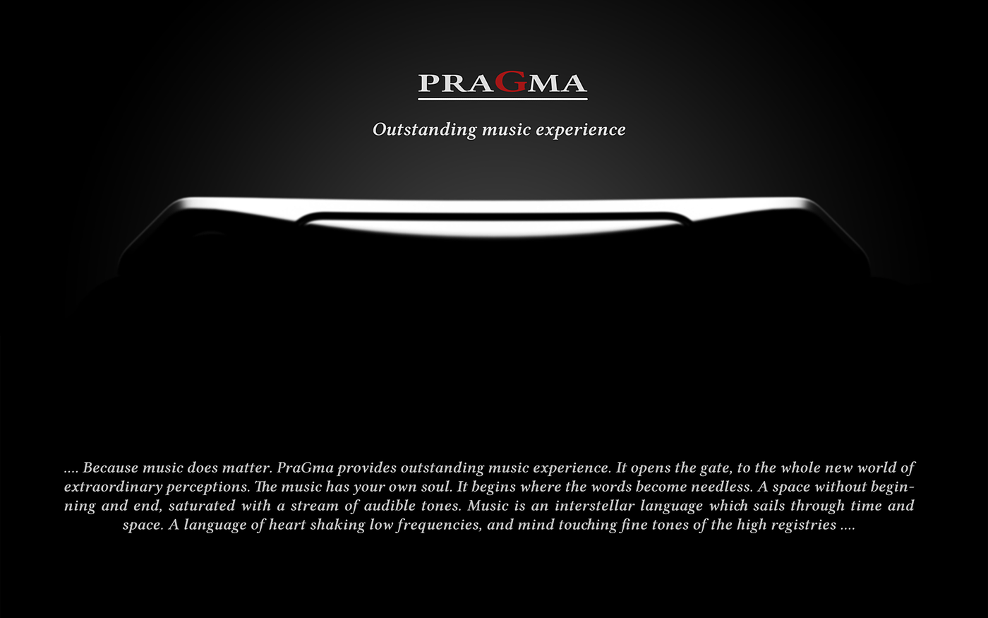 PraGma，Audio system，conceptual design，Primitive sound，