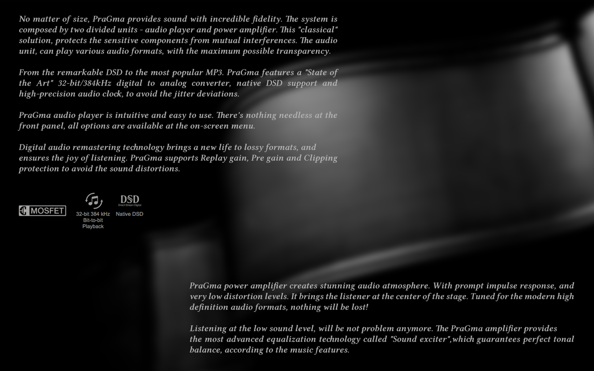 PraGma，Audio system，conceptual design，Primitive sound，