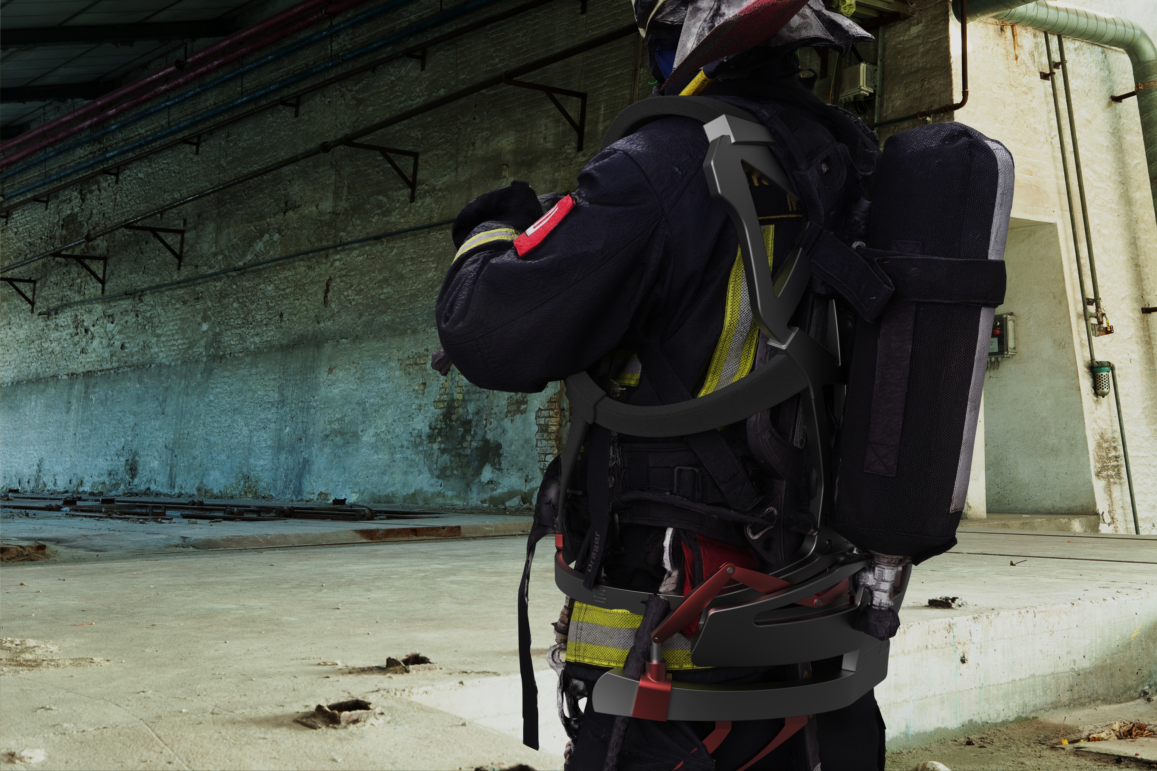 Exoskeleton，No power source，disaster relief，Mechanical assistance，