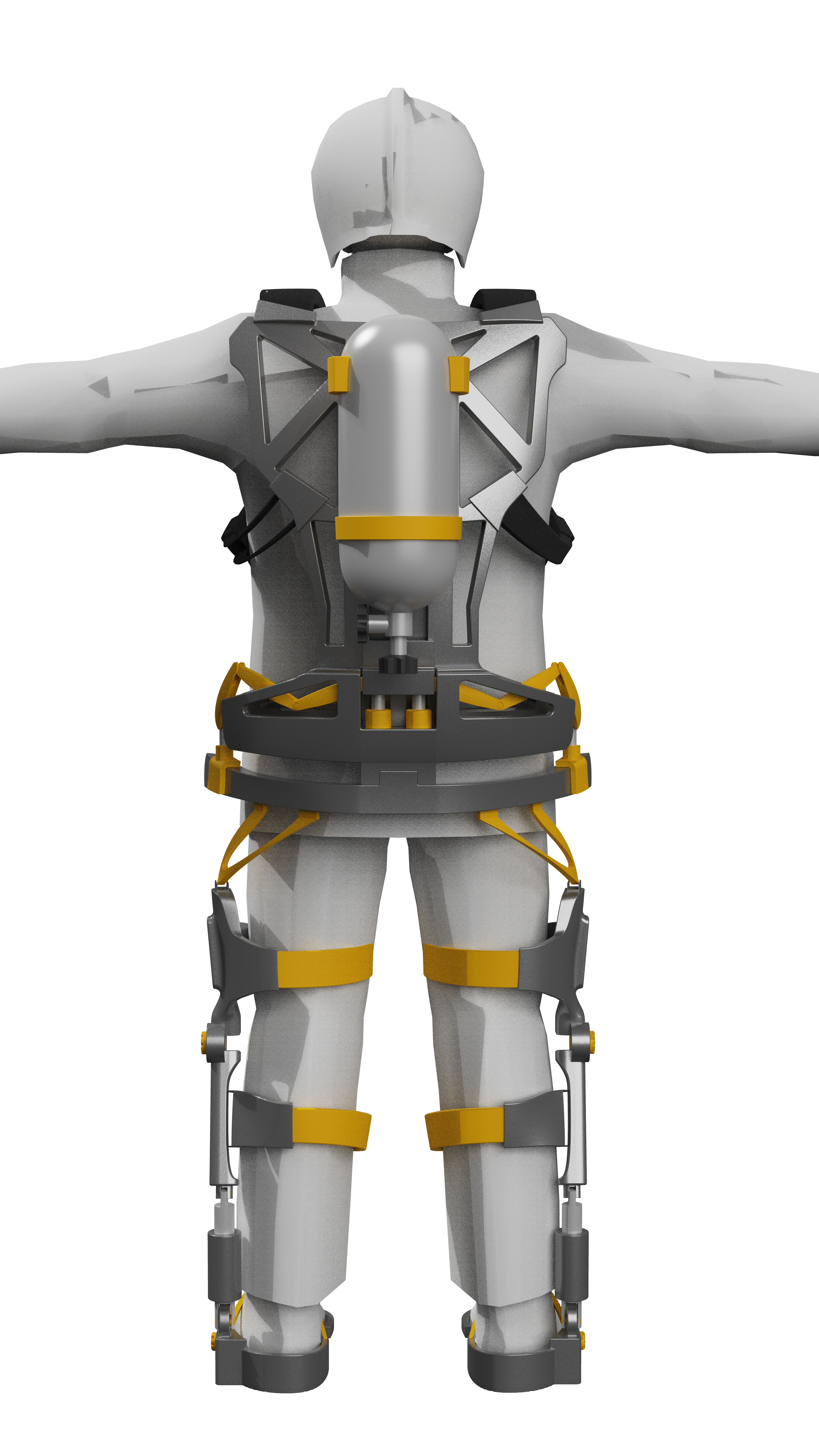 Exoskeleton，No power source，disaster relief，Mechanical assistance，