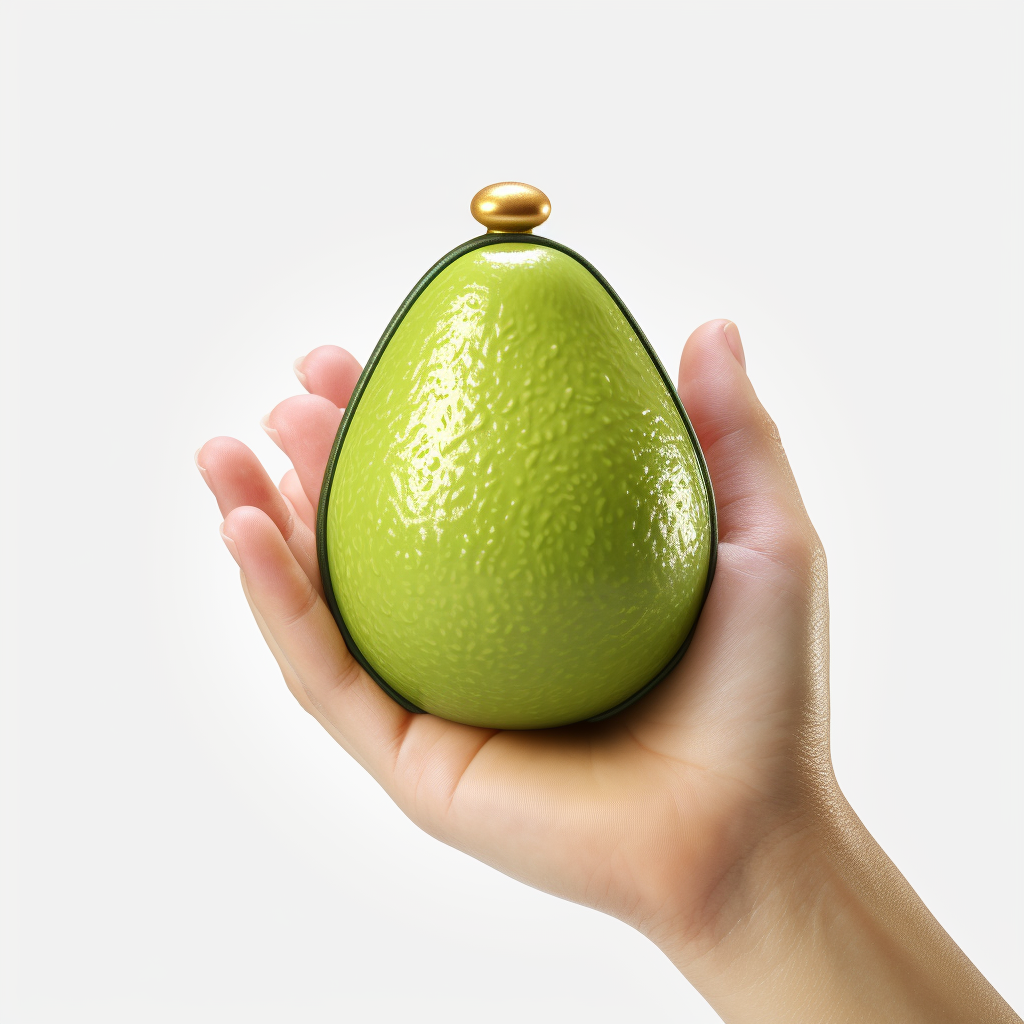 Hand warmer，avocado，