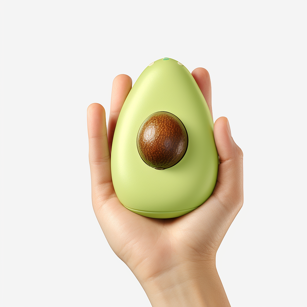 Hand warmer，avocado，