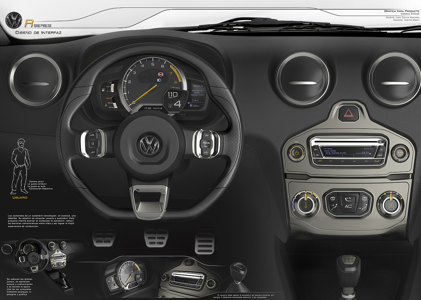 Volkswagen R series，Interaction design，