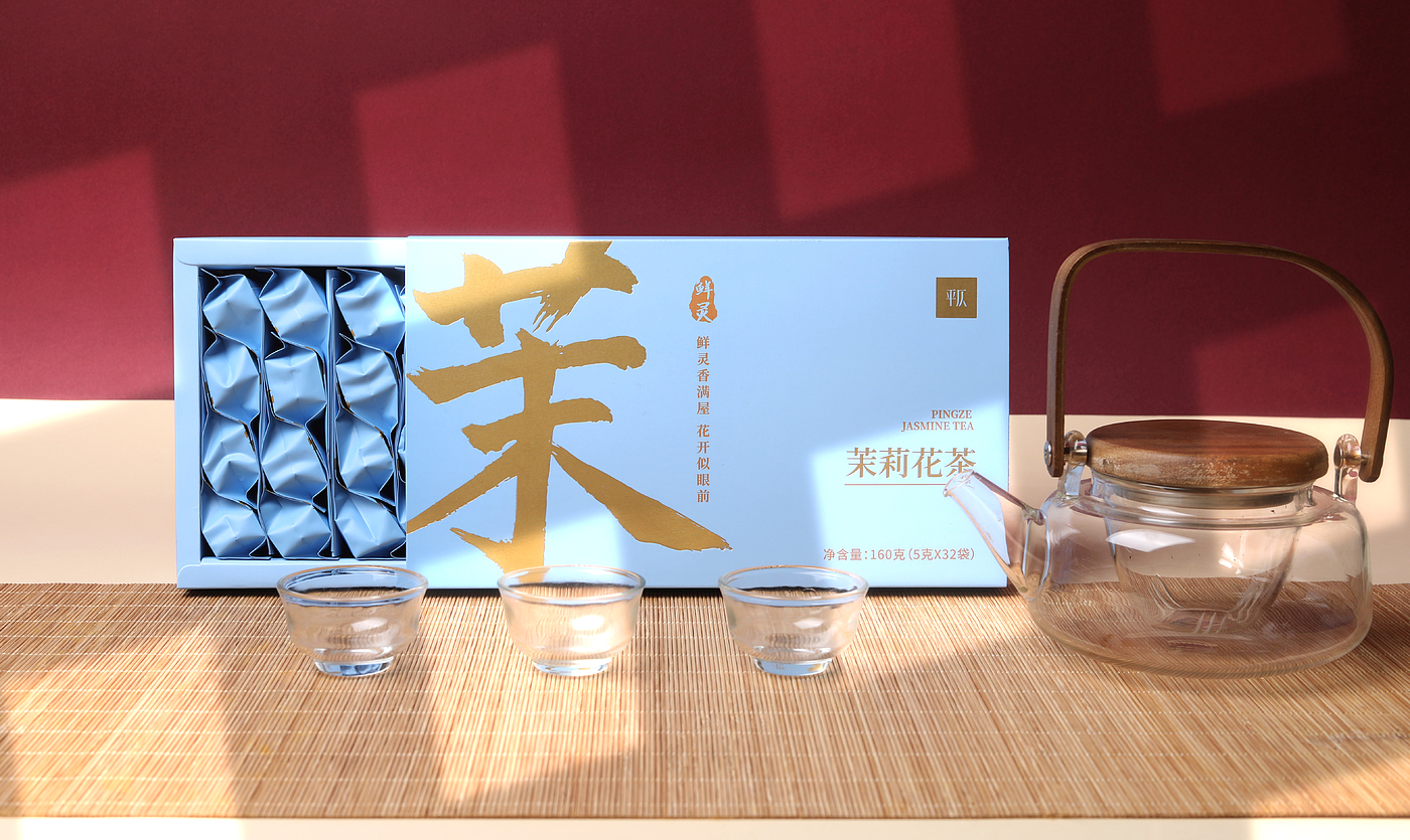 packing design，product design，Tea packaging，Font design，Calligraphy，