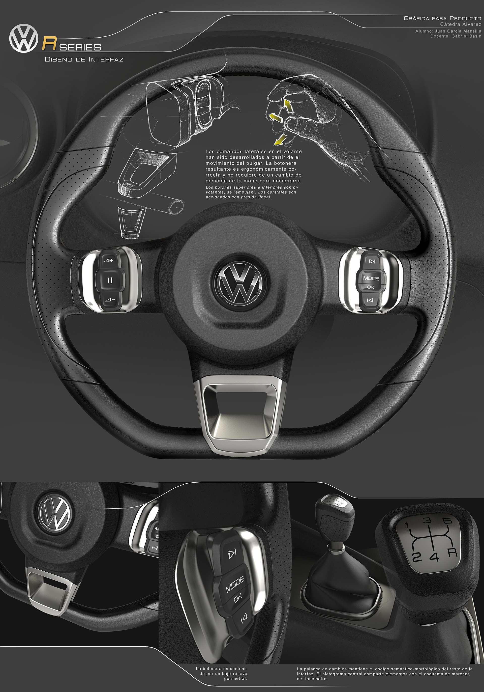 Volkswagen R series，Interaction design，