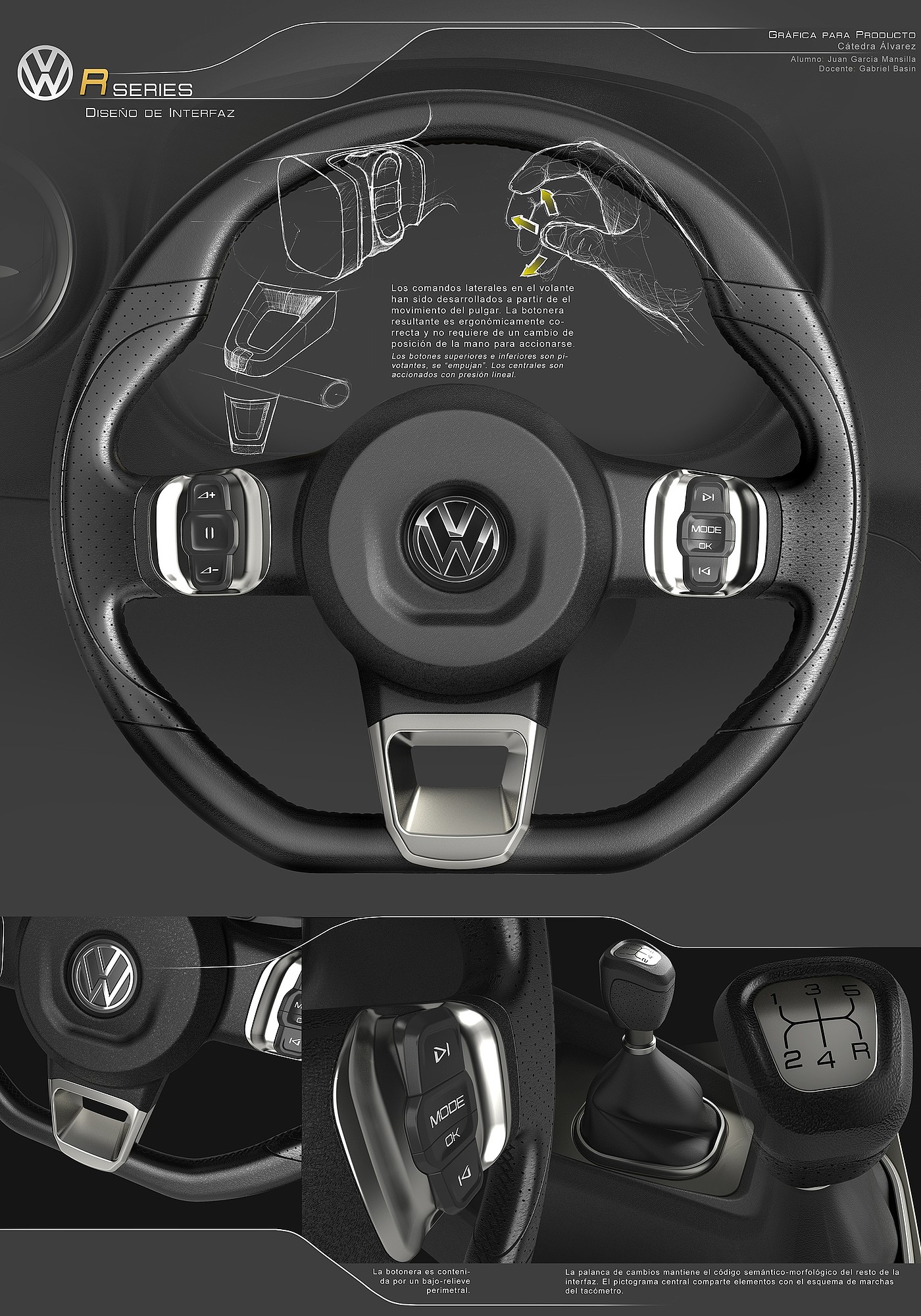 Volkswagen R series，Interaction design，