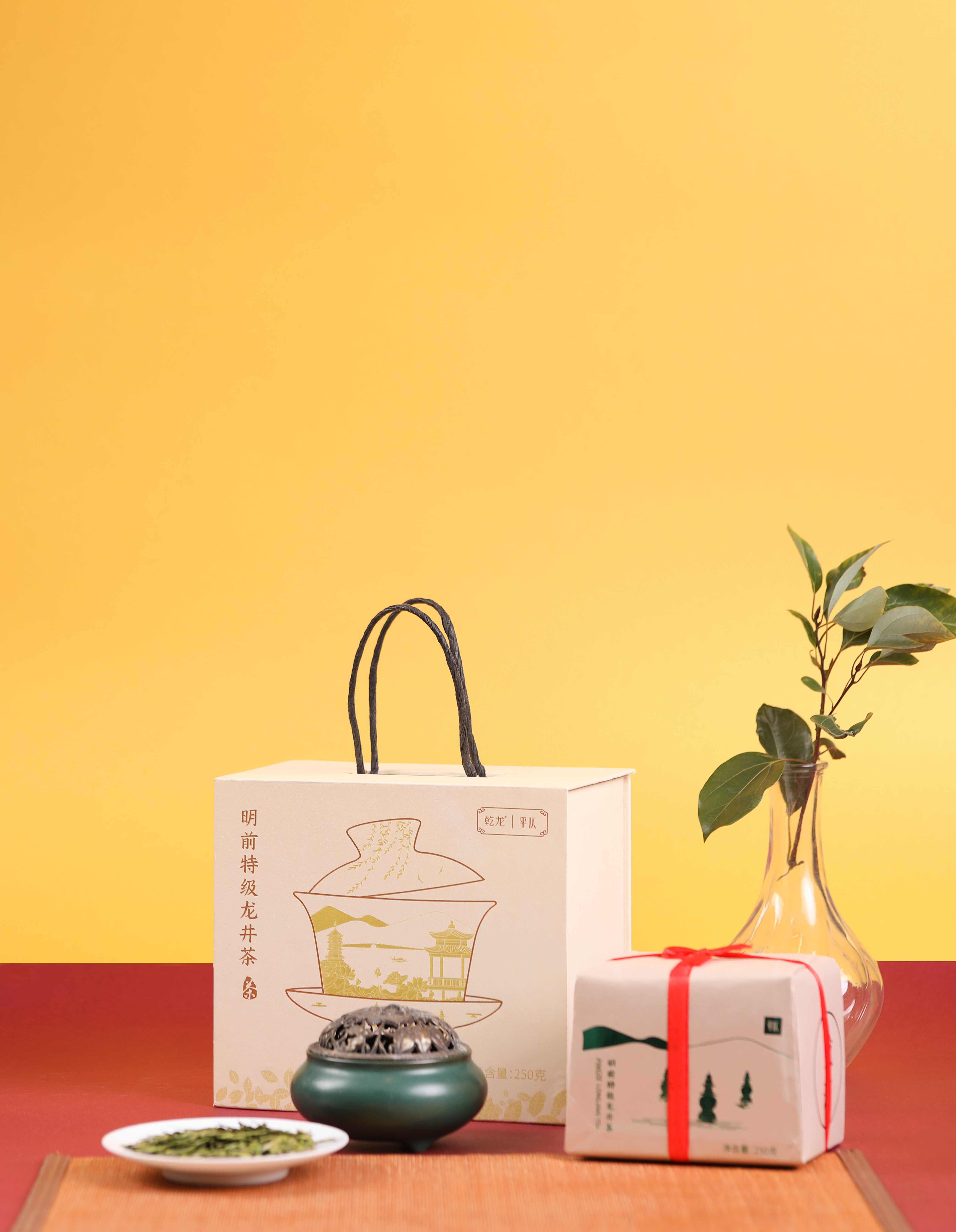 packing design，product design，Tea packaging，Illustration design，