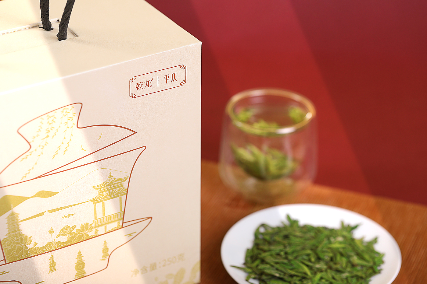 packing design，product design，Tea packaging，Illustration design，