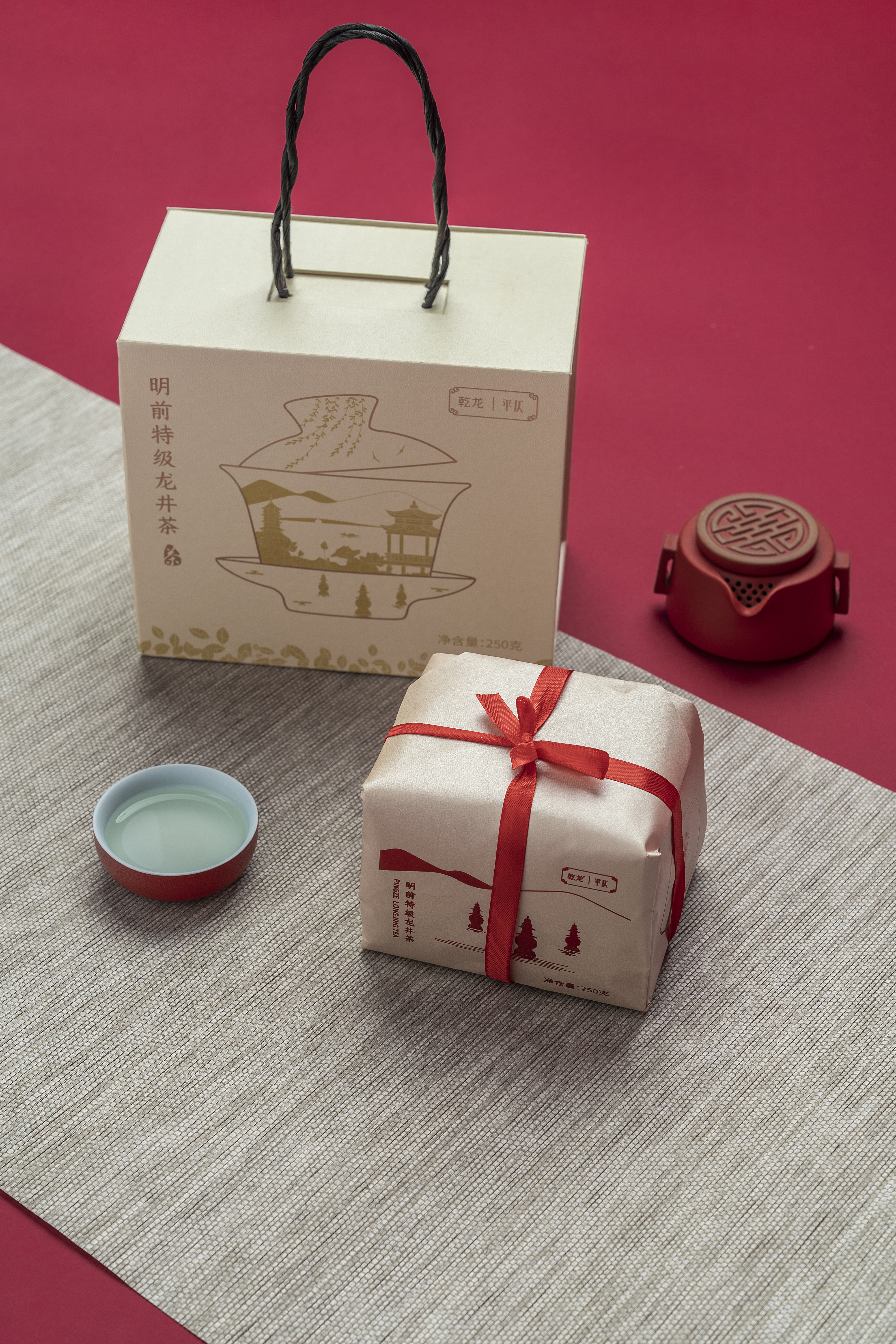 packing design，product design，Tea packaging，Illustration design，