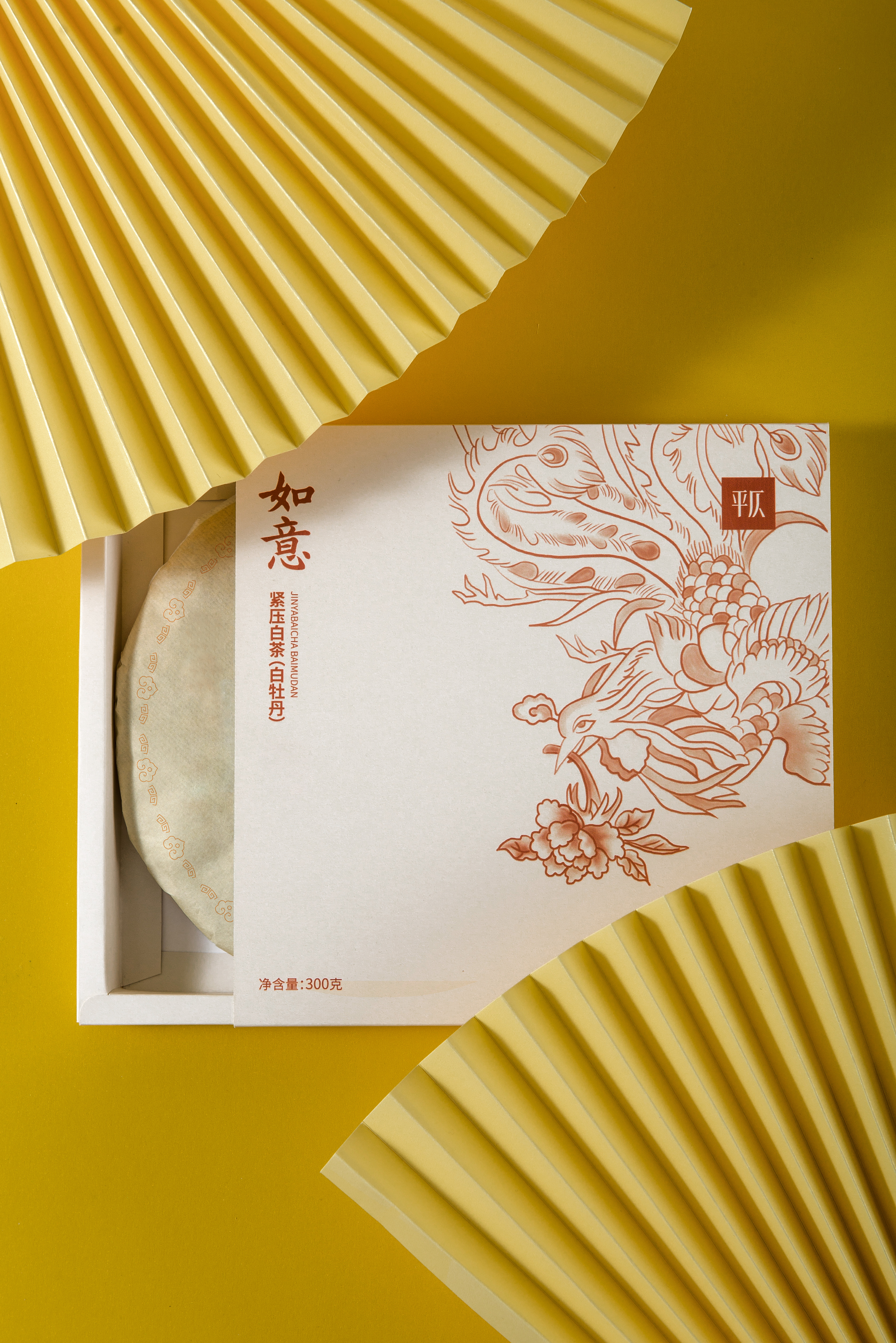 packing design，Tea packaging，traditional culture，product design，Tea Cake Packaging，Detail page layout，