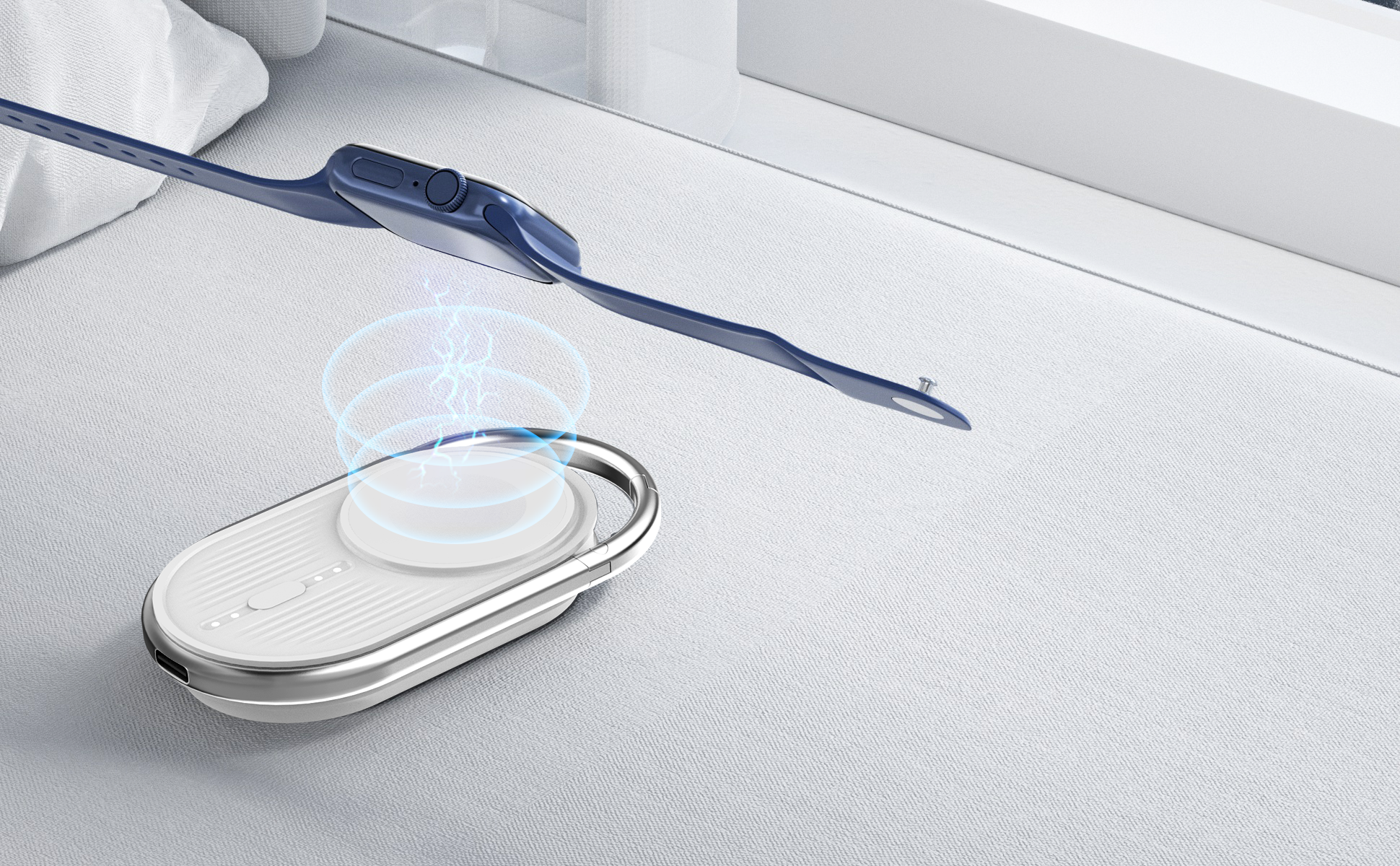 Wireless charging，Intelligent Watch，portable，