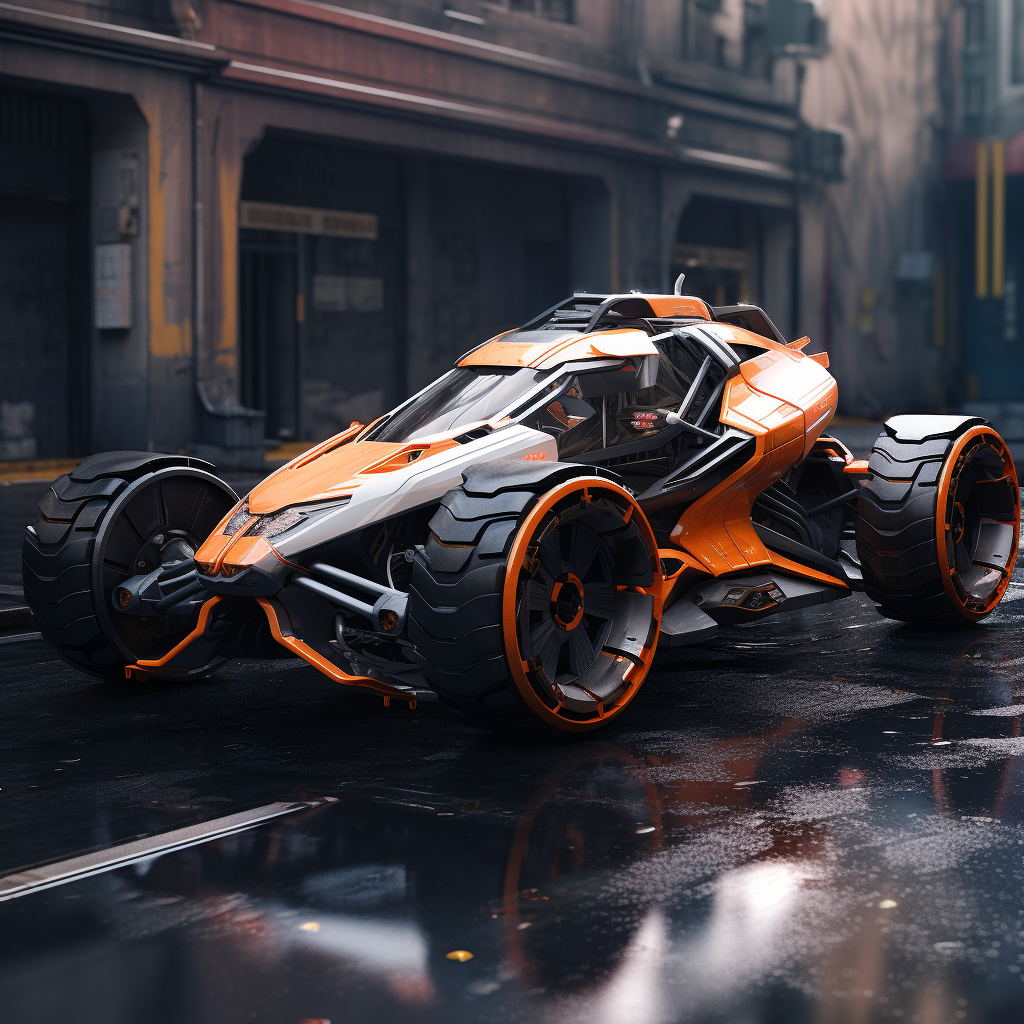 traffic，racing，4WD，science and technology，science fiction，