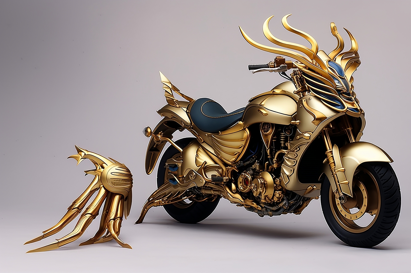 Keywords: Scorpio gold holy clothing，motorcycle，