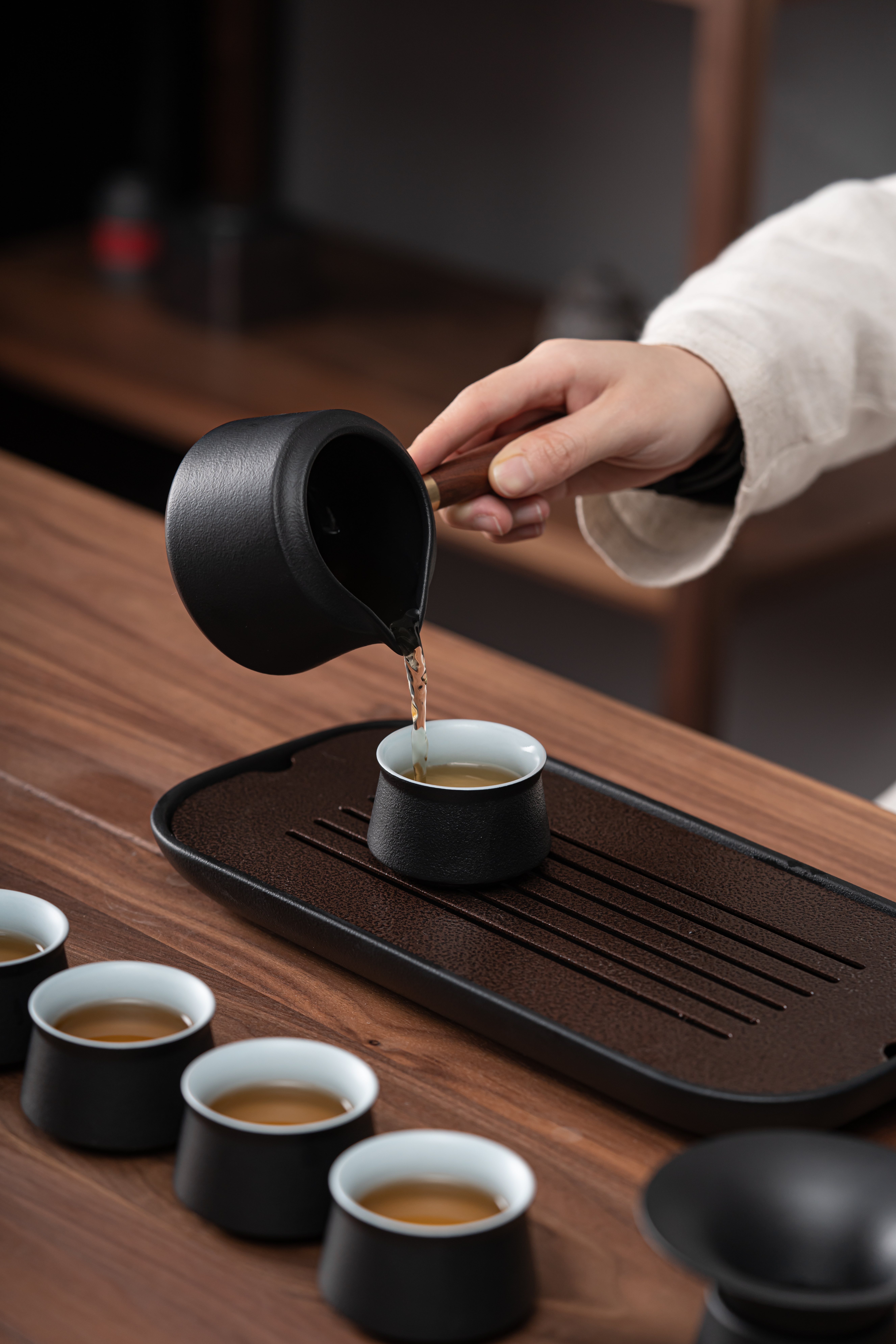 packing design，product design，Tea Set Shape，Illustration，tea set，Detail page layout，