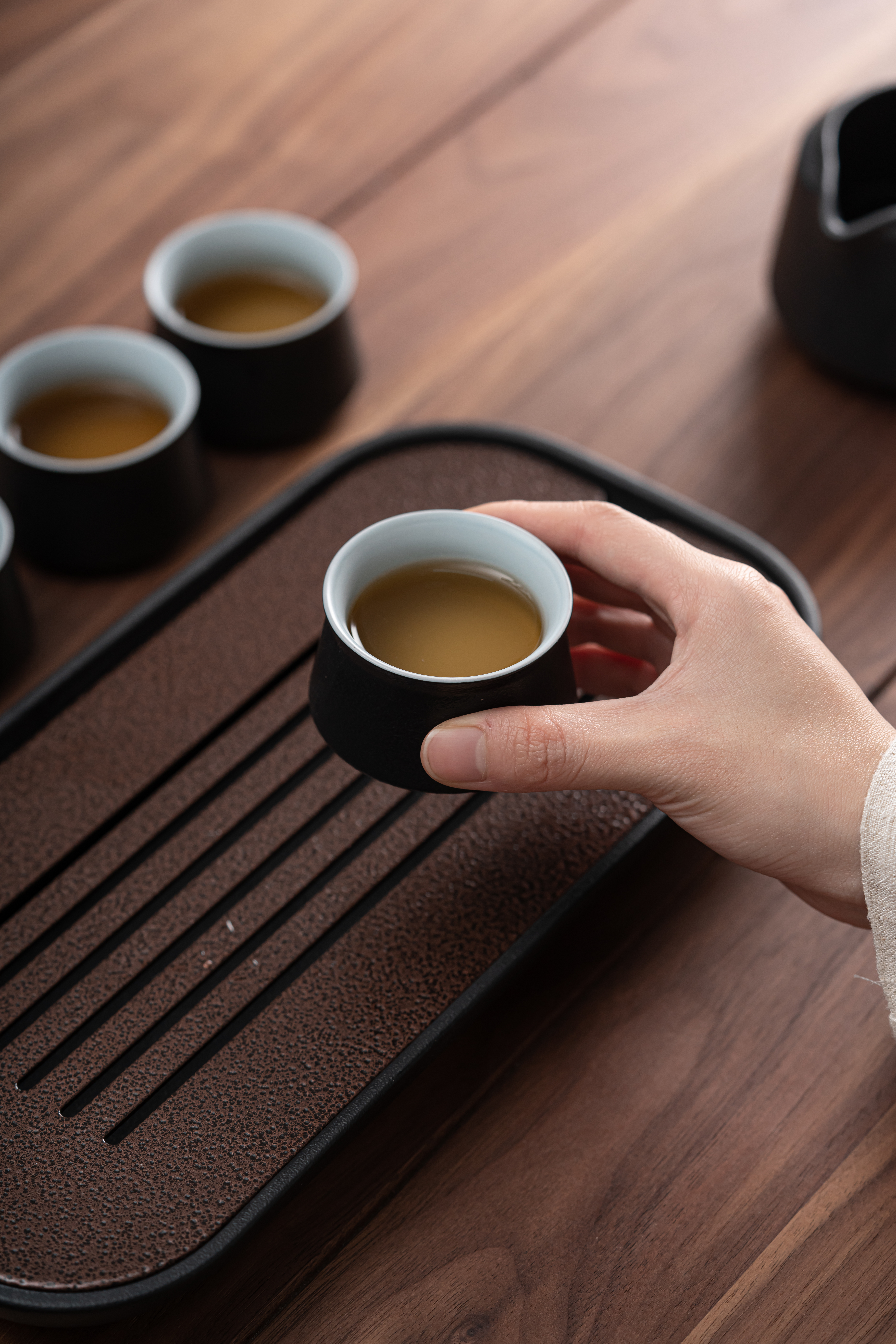 packing design，product design，Tea Set Shape，Illustration，tea set，Detail page layout，