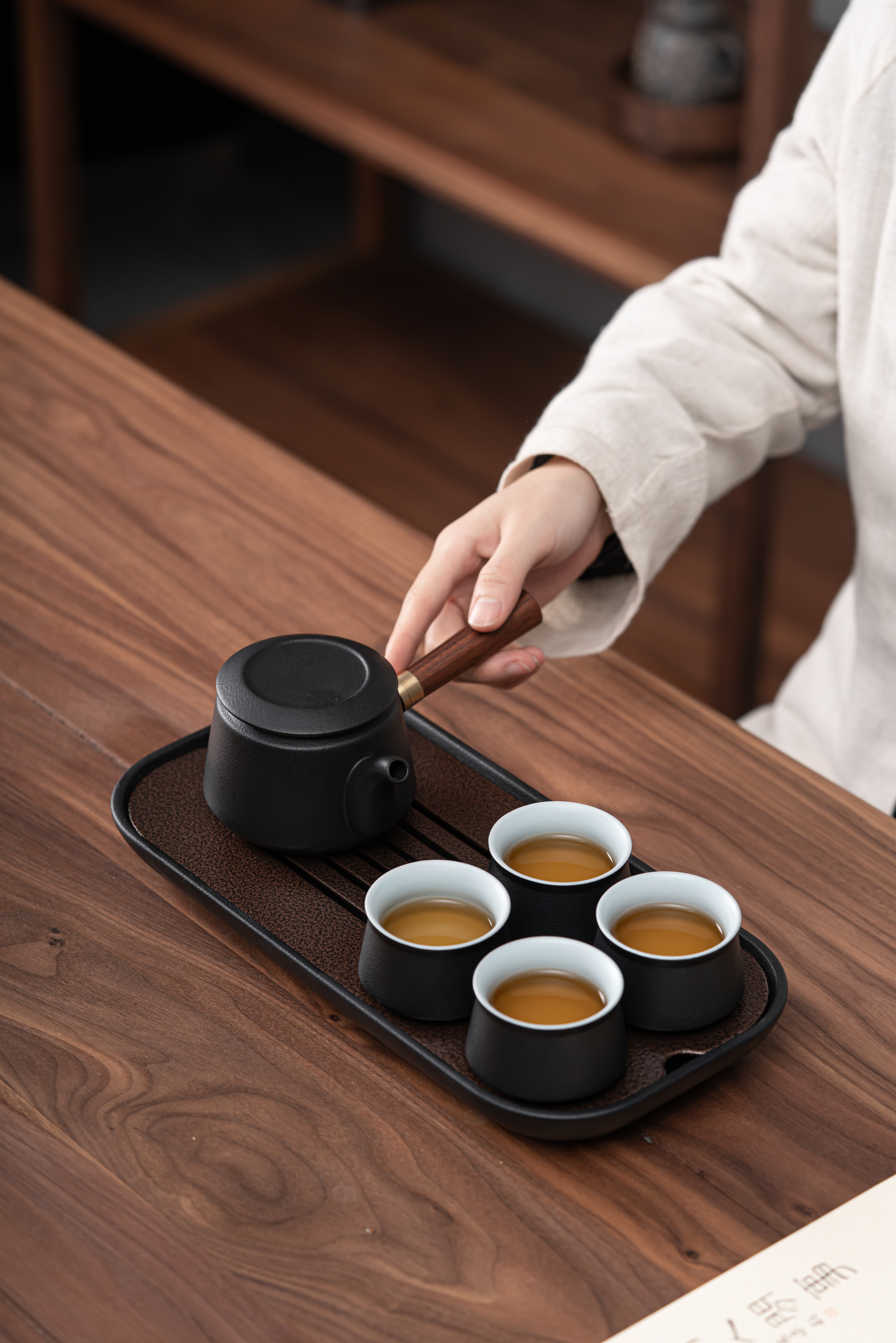 packing design，product design，Tea Set Shape，Illustration，tea set，Detail page layout，