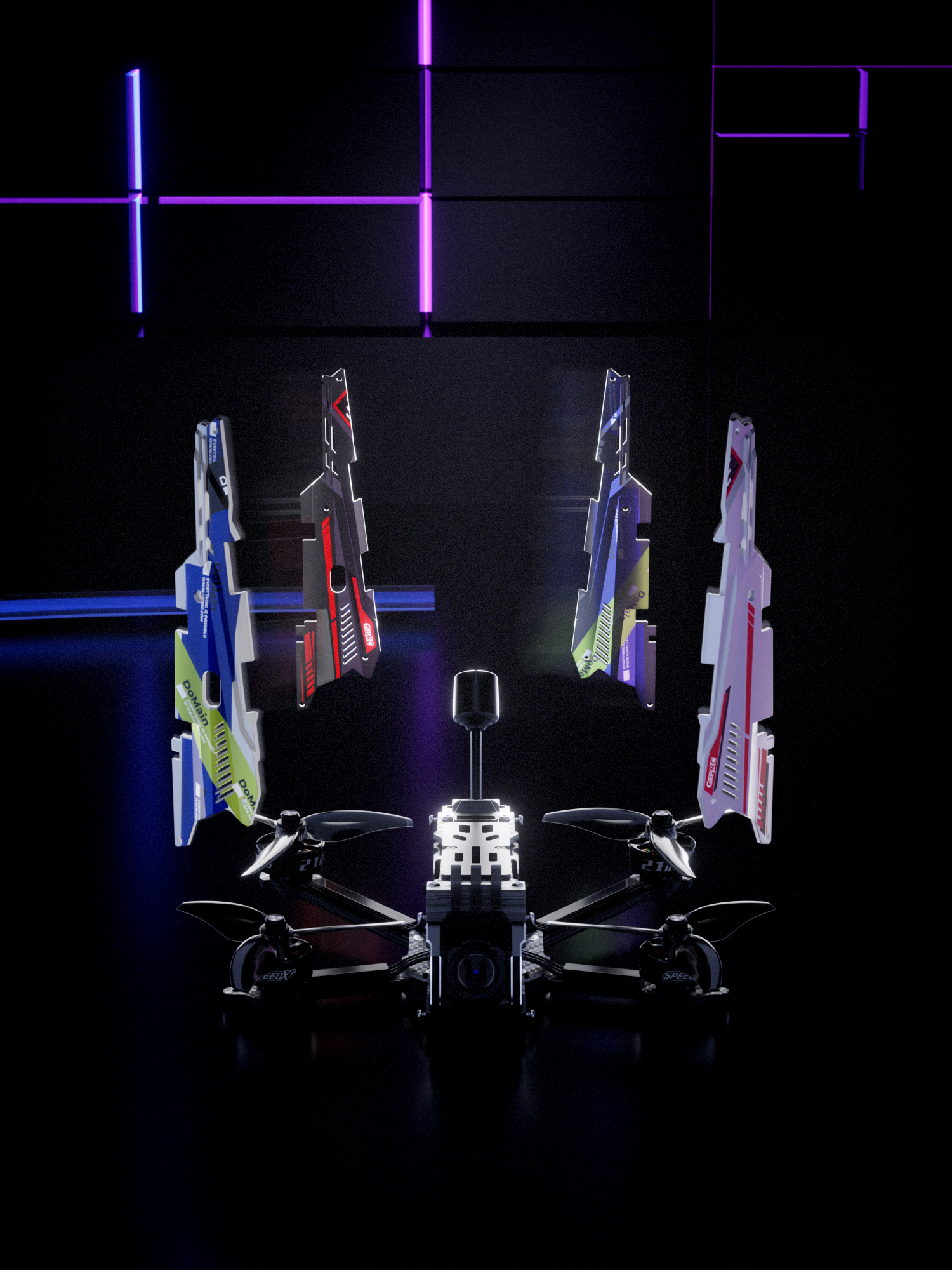 Crossing machine，UAV，FPV，