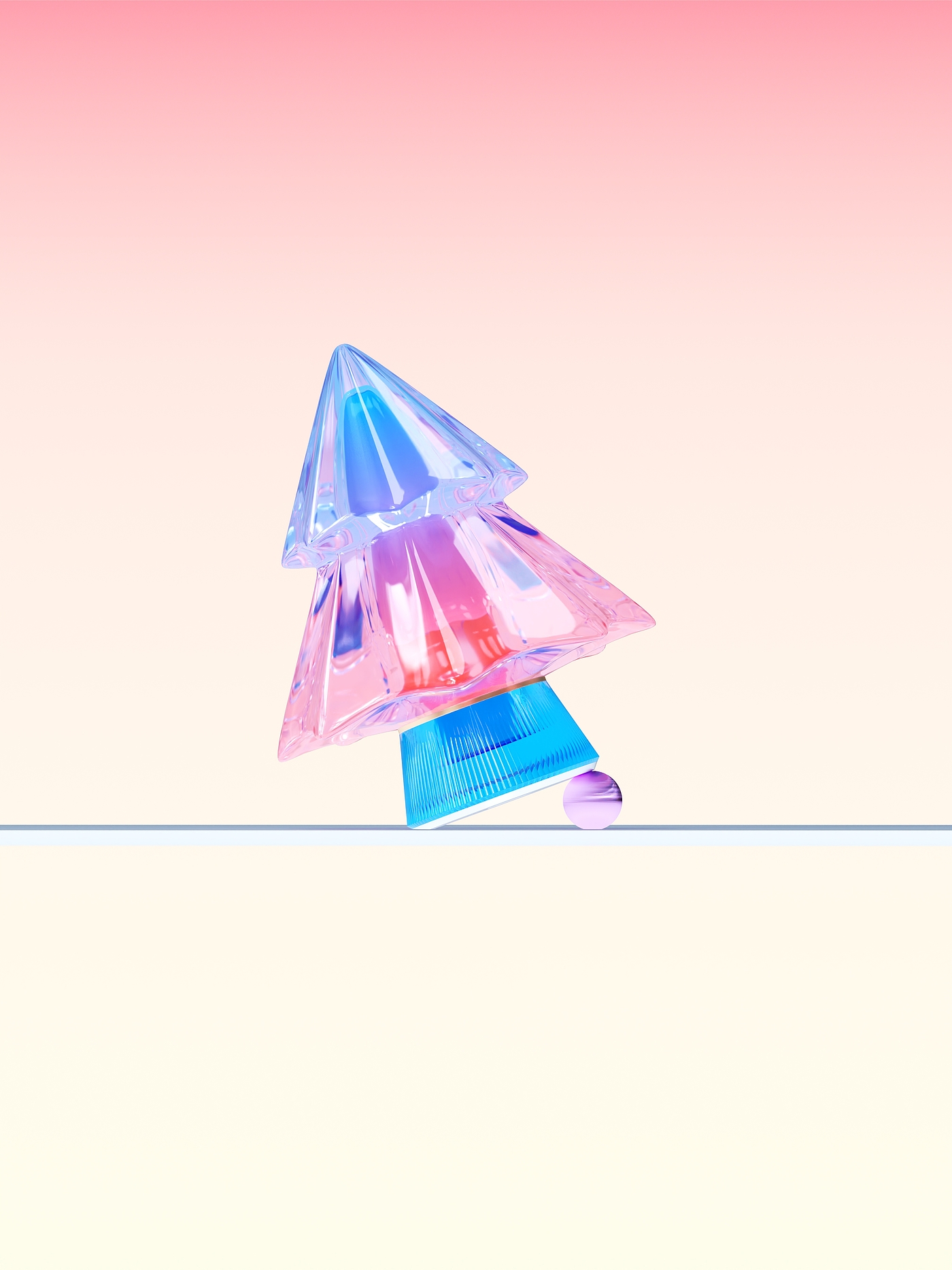 Perfume bottle，