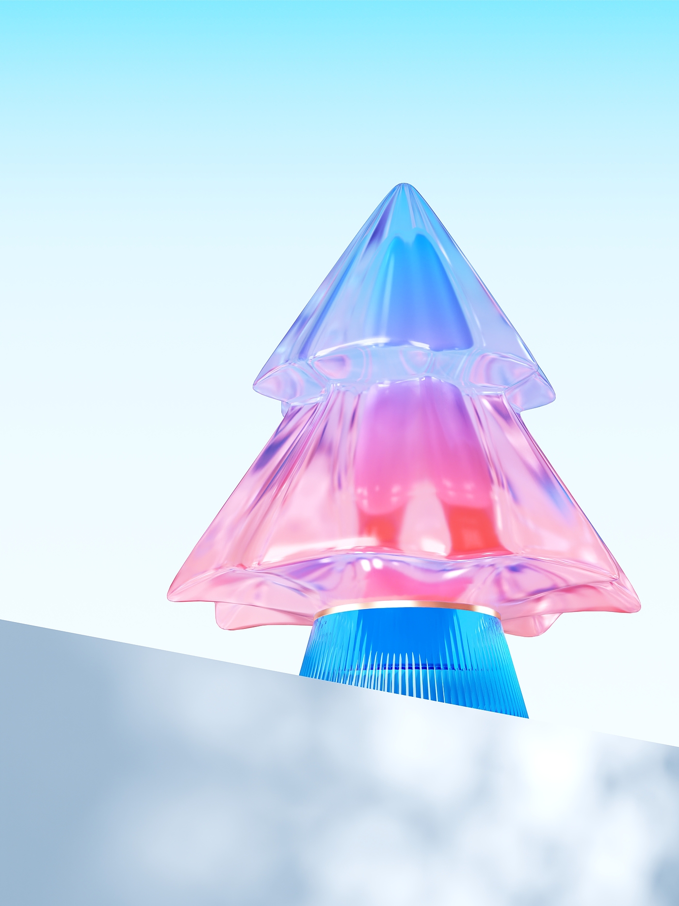 Perfume bottle，