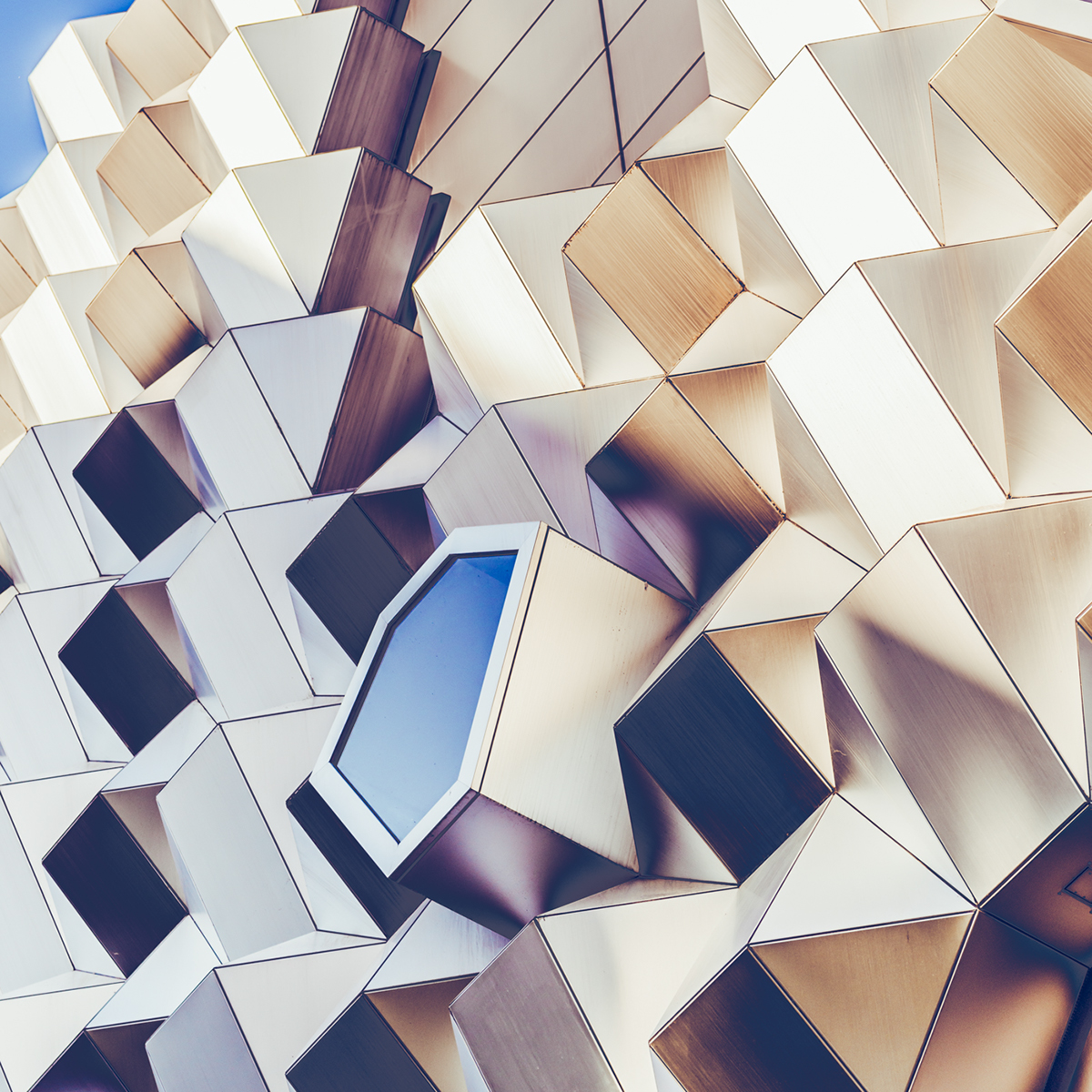 hive，color，facade ，Metal，