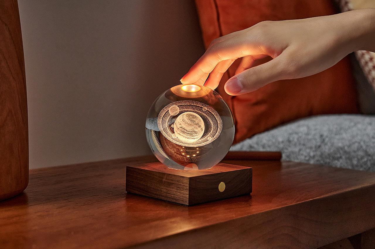 TikTok，Crystal ball lamp，product design，