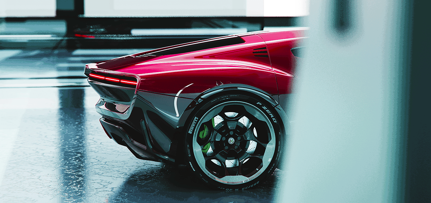 zero，gt，Sports car，cgi，conceptual design，