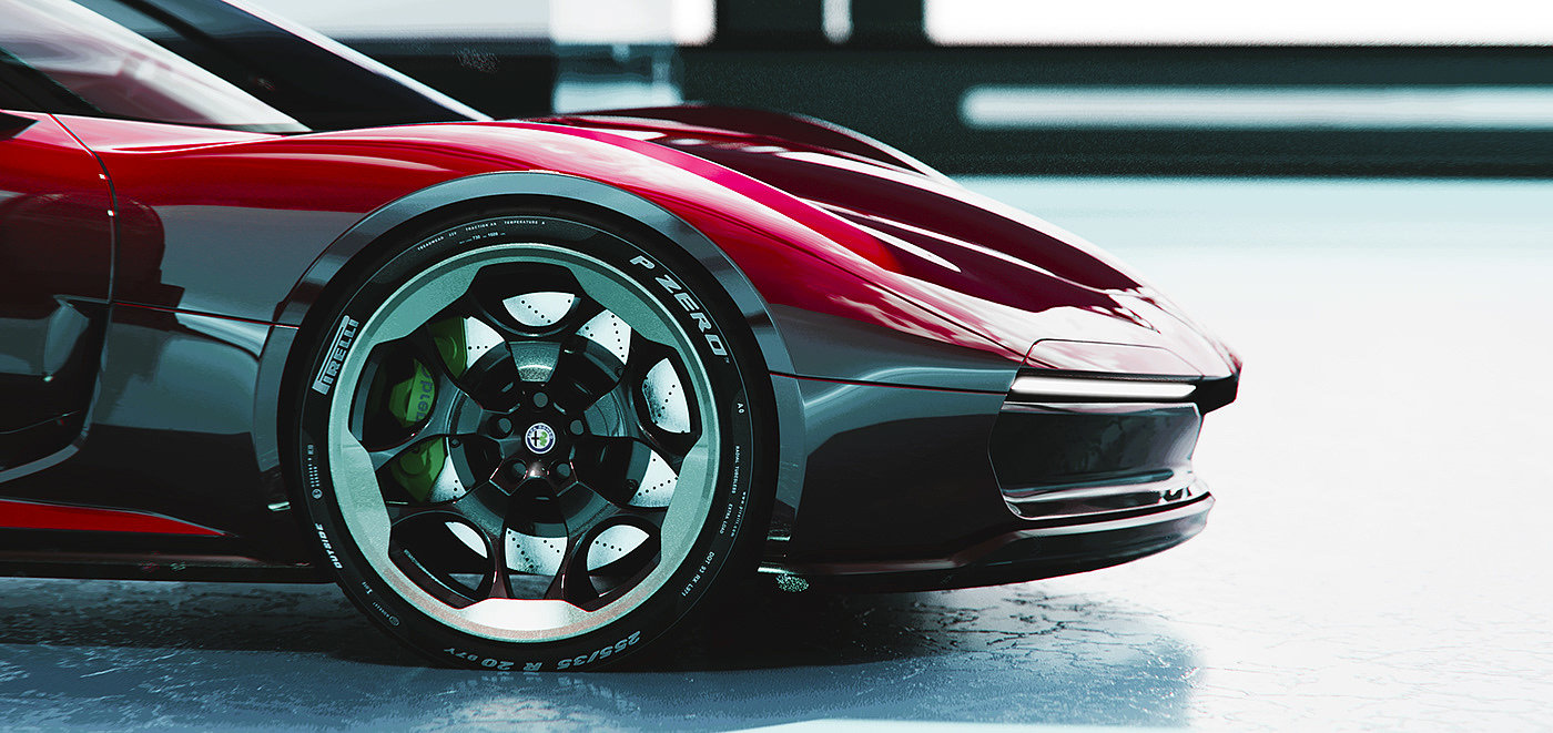 zero，gt，Sports car，cgi，conceptual design，