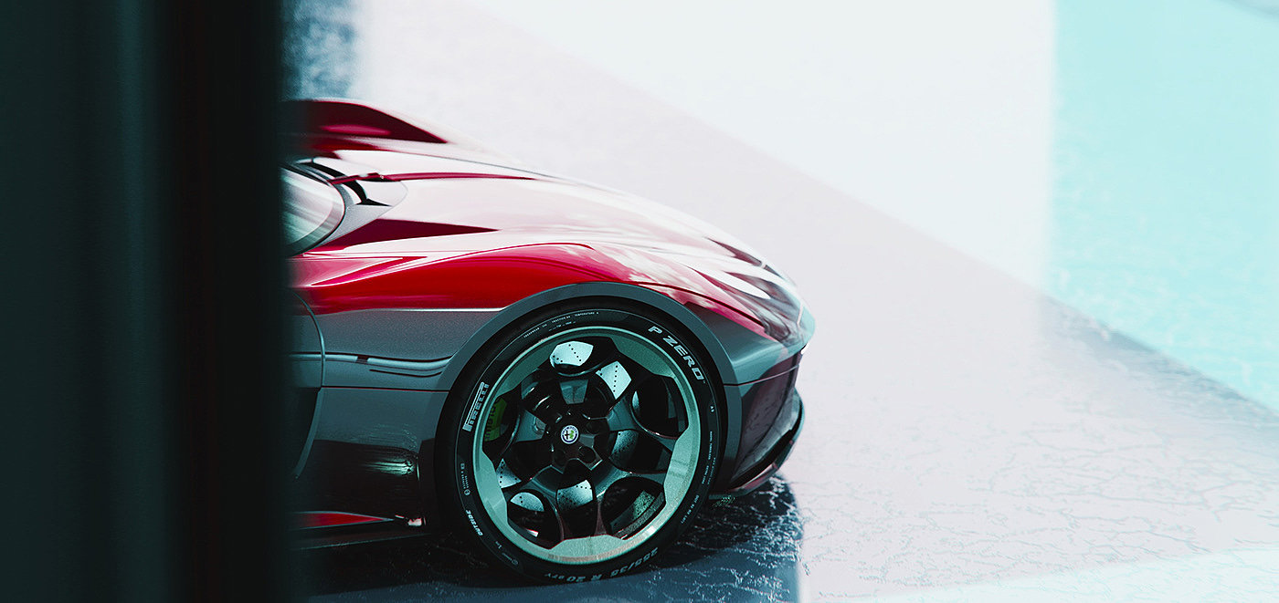 zero，gt，Sports car，cgi，conceptual design，