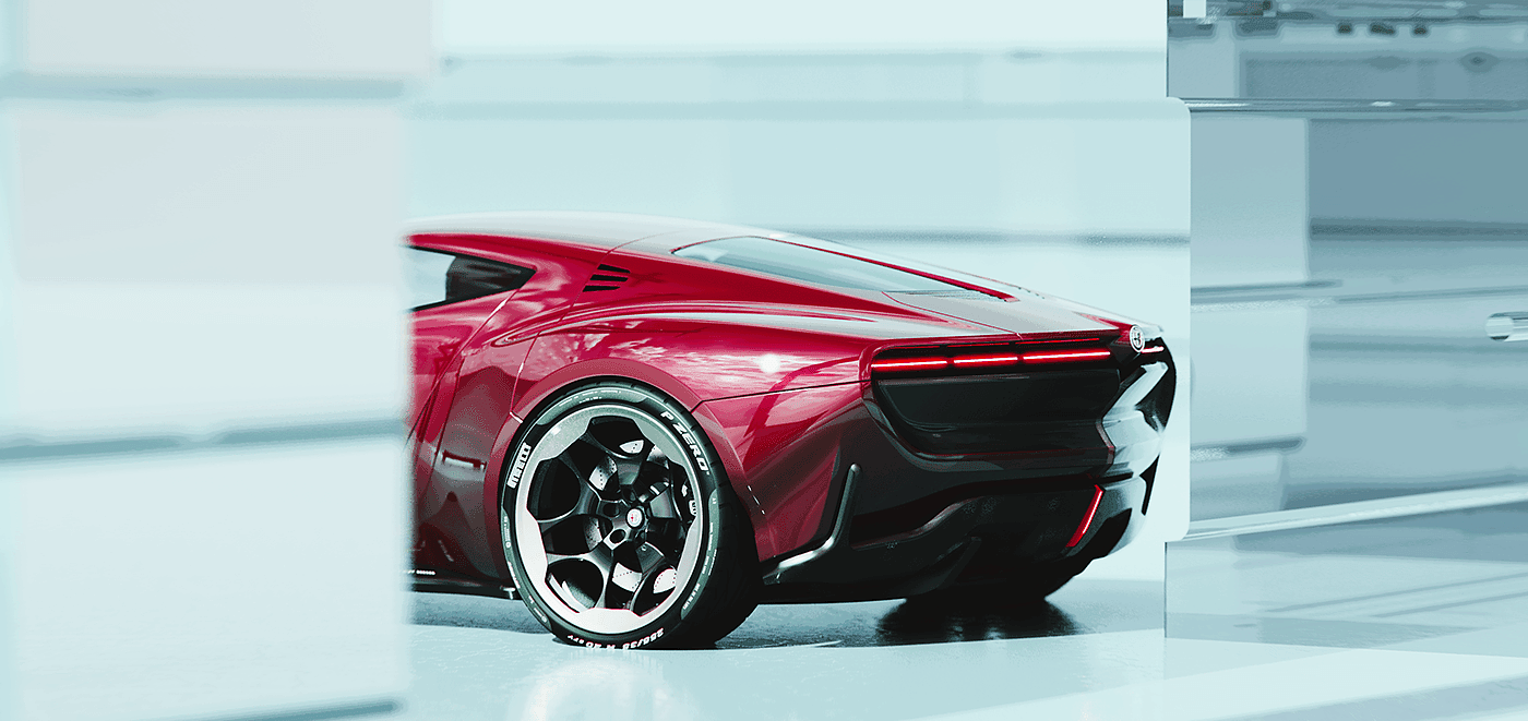 zero，gt，Sports car，cgi，conceptual design，