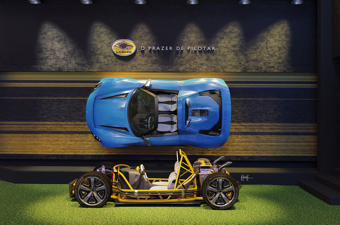 Lobini HX，vehicle，automobile，3d，industrial design，