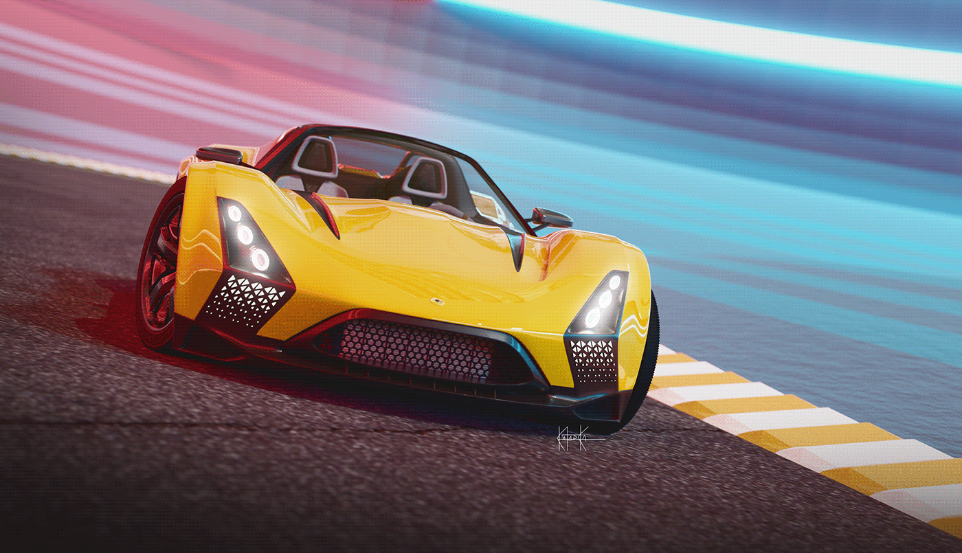 Lobini HX，vehicle，automobile，3d，industrial design，