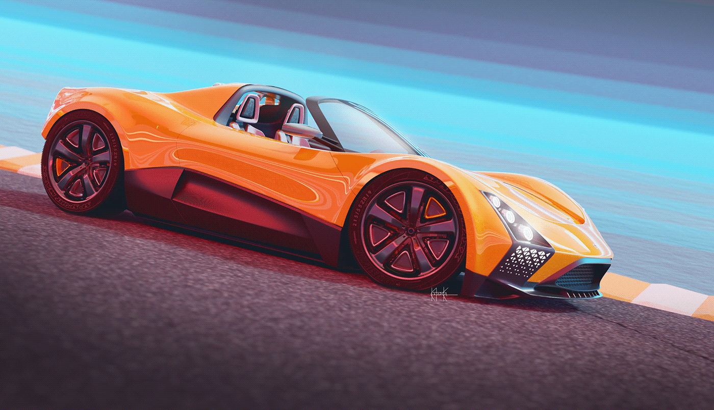 Lobini HX，vehicle，automobile，3d，industrial design，