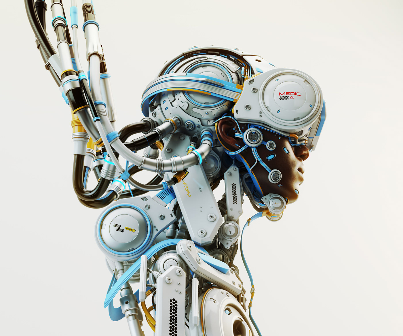 Cyber medic，Second generation，scifi，