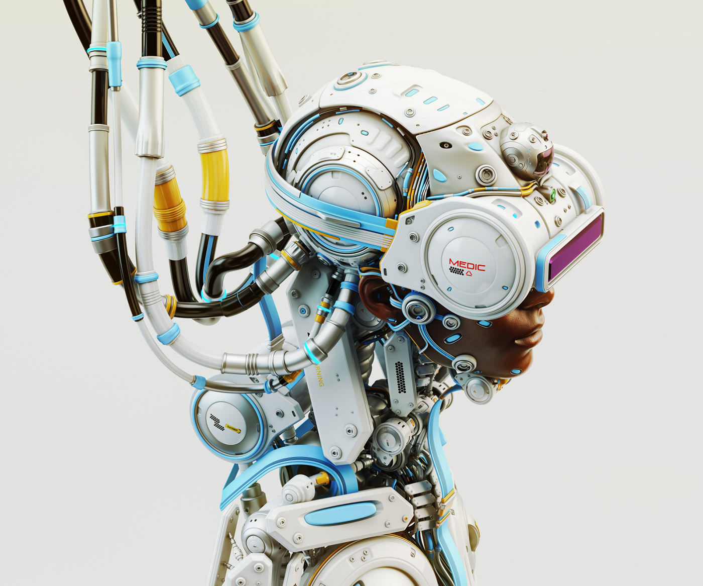 Cyber medic，Second generation，scifi，