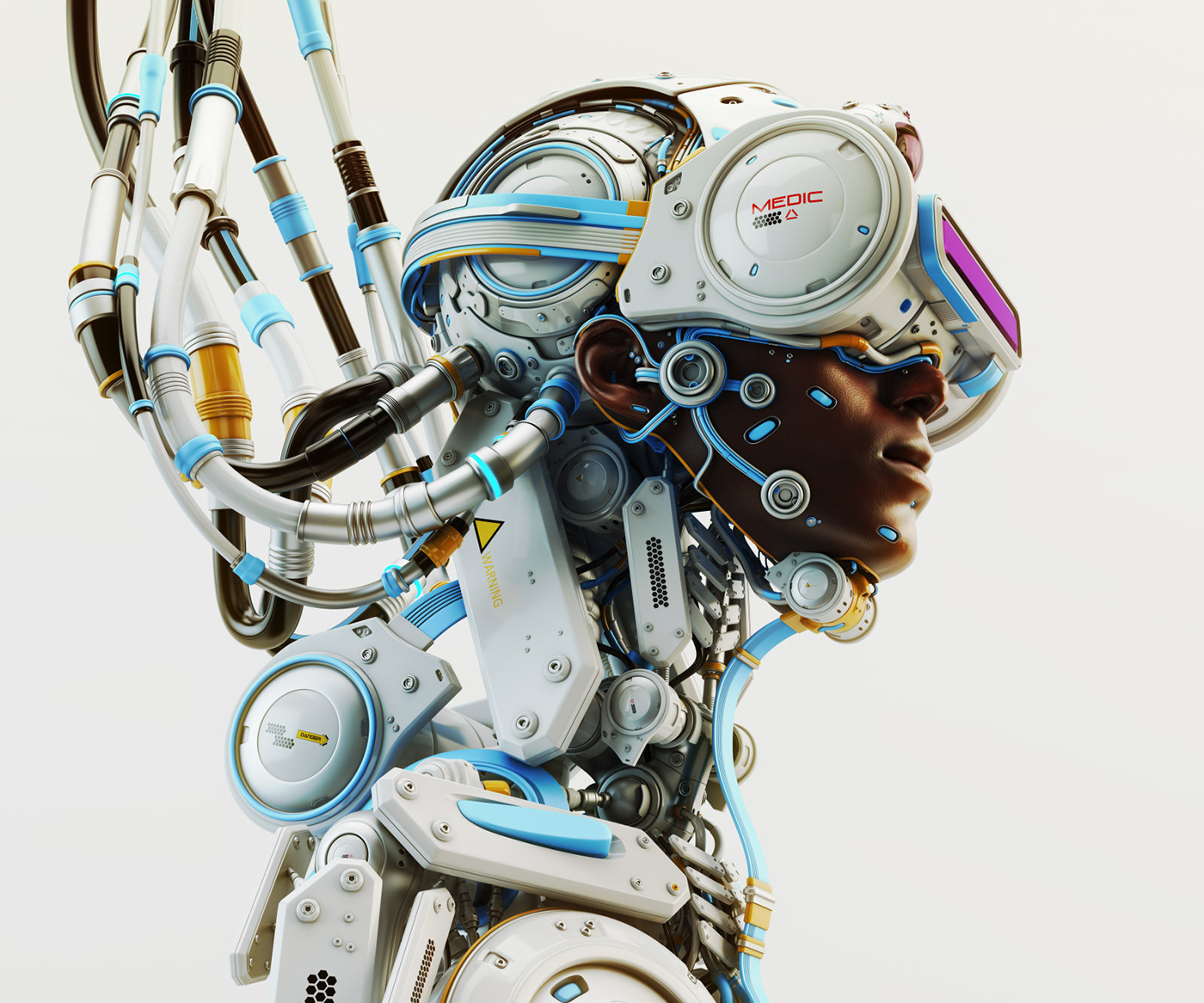 Cyber medic，Second generation，scifi，