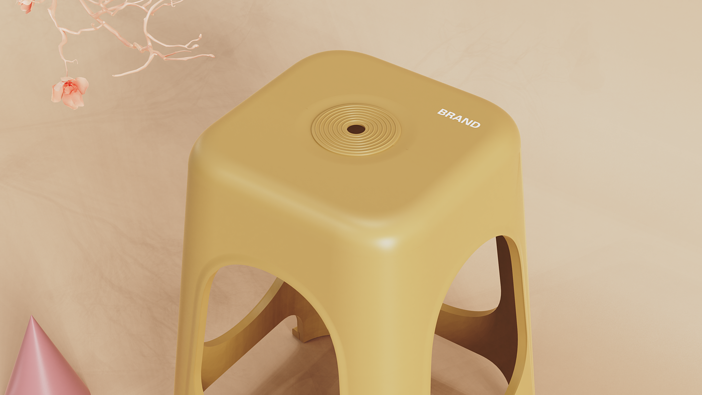 Plastic stool，High stool boy，stool，Adult stool，