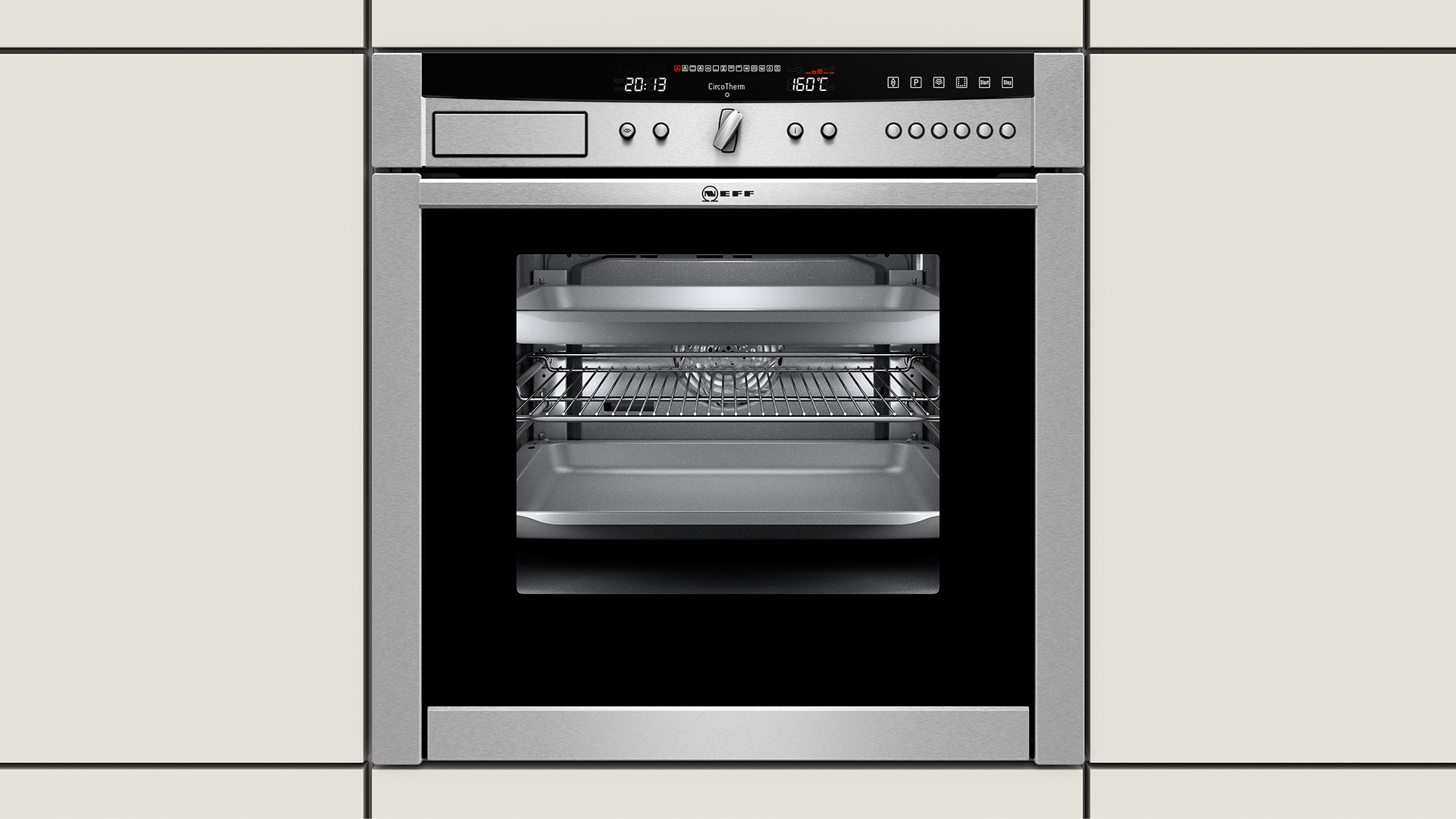BSH Neff CGI oven，product design，