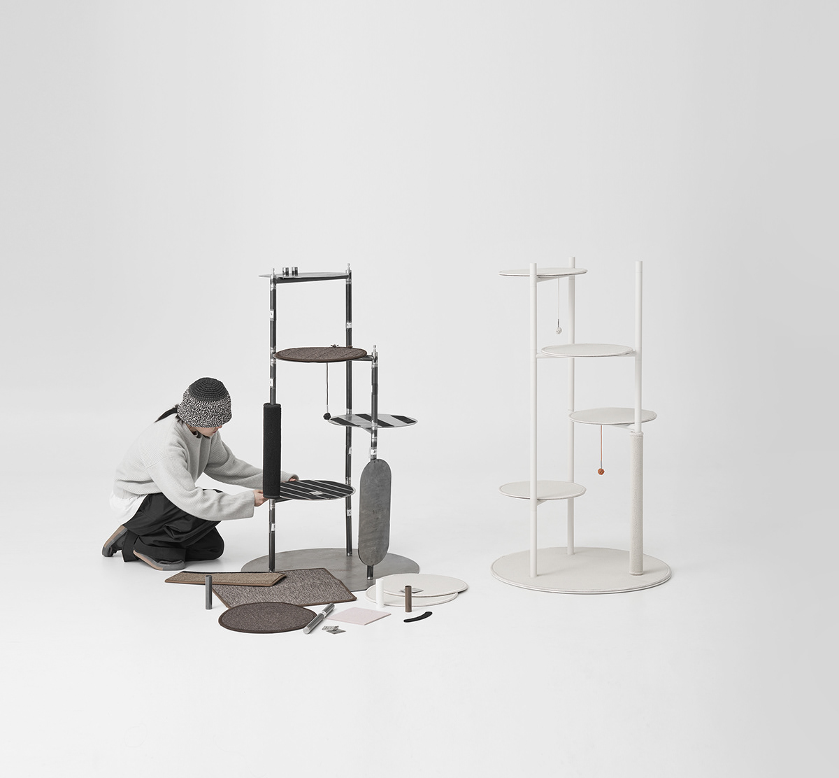 Three Poles，Cat climbing frame，Pet Supplies & Pet，originality，